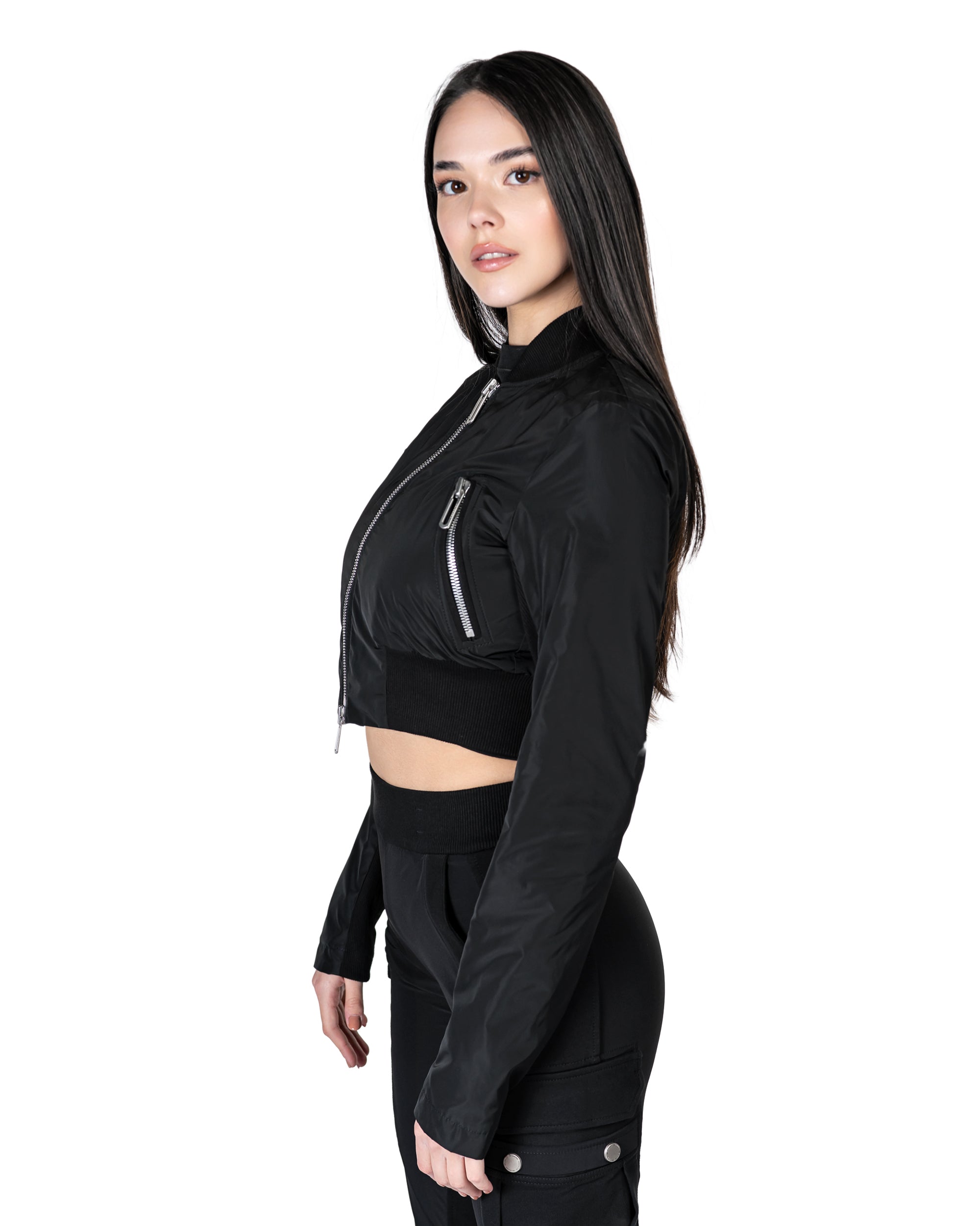 Zip bomber jacket - J22163
