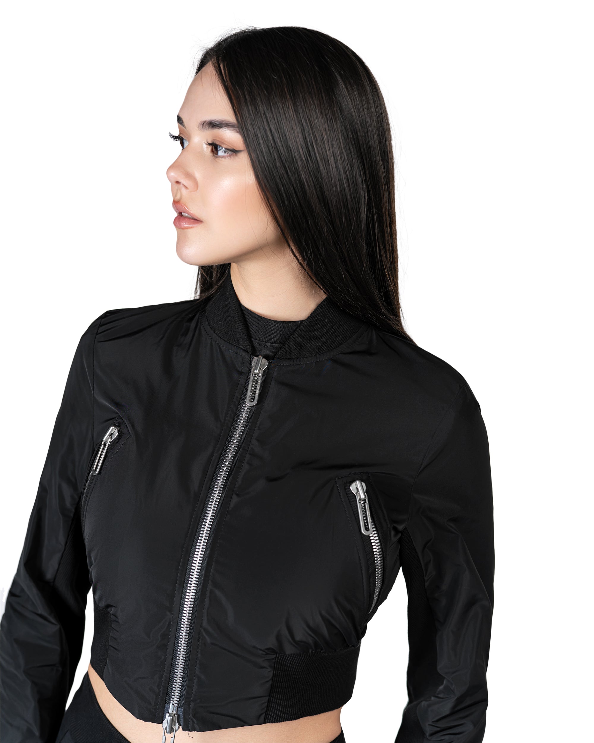 Zip bomber jacket - J22163