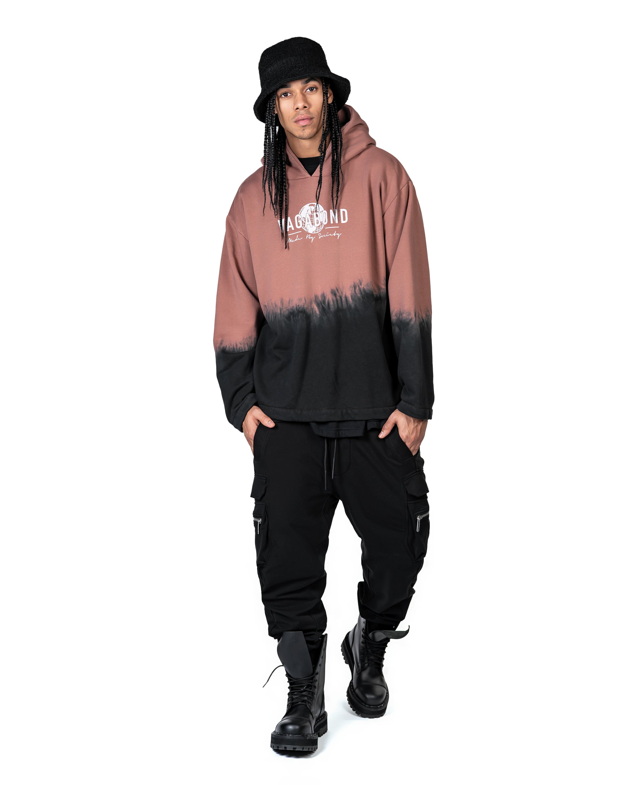 Burnt made by society hoodie - H12332