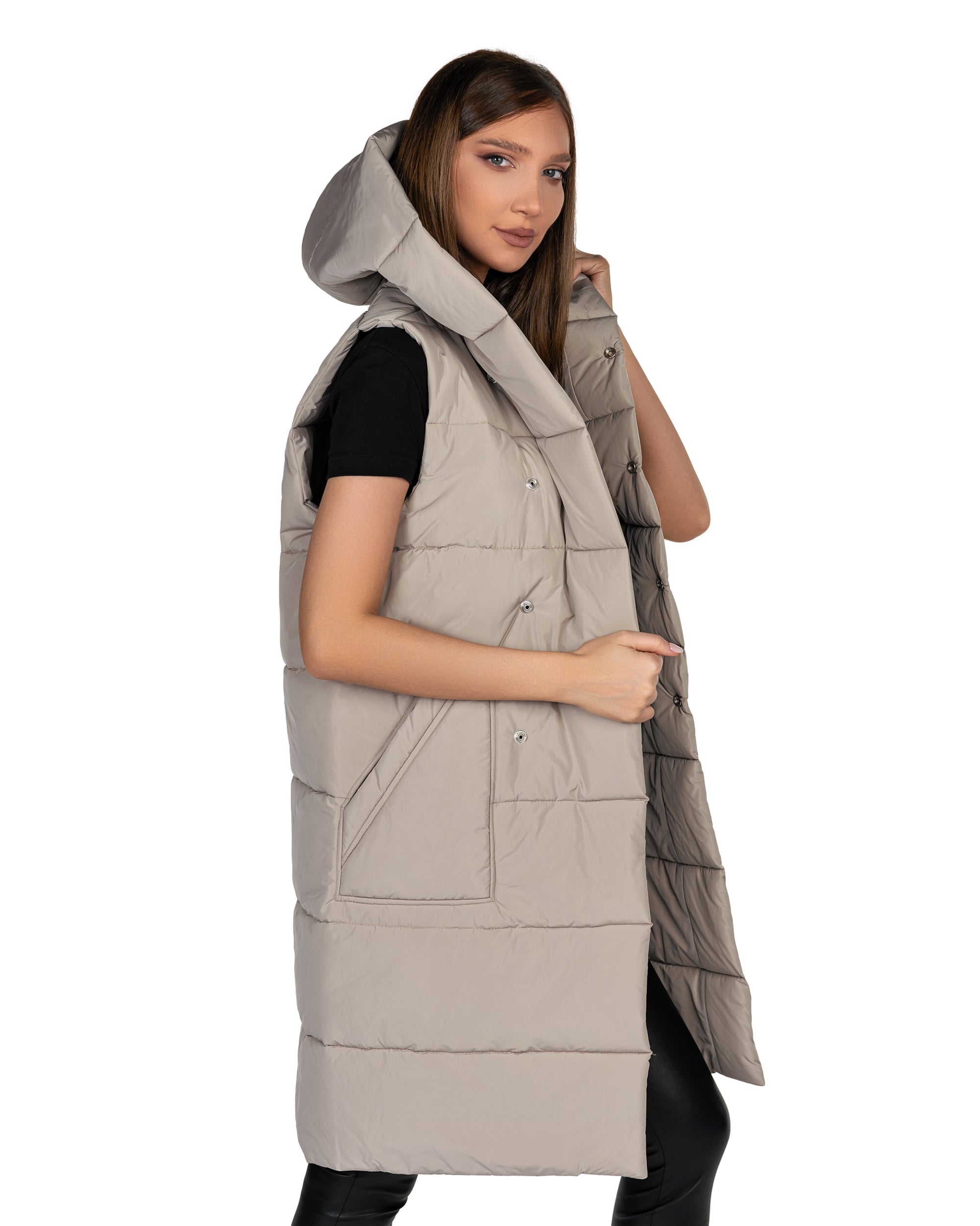 Long vest - V22907
