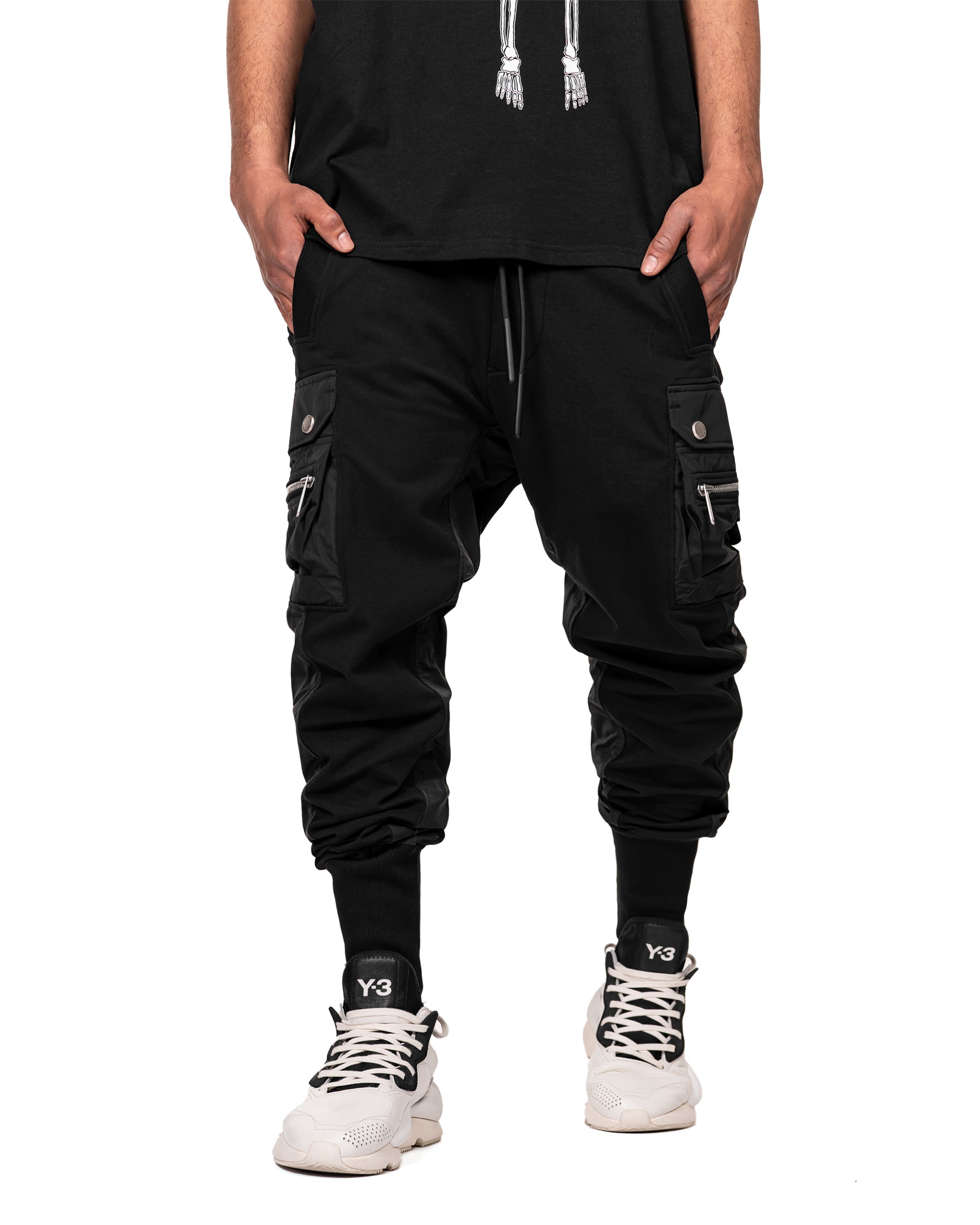 Double cargo pants - P13440