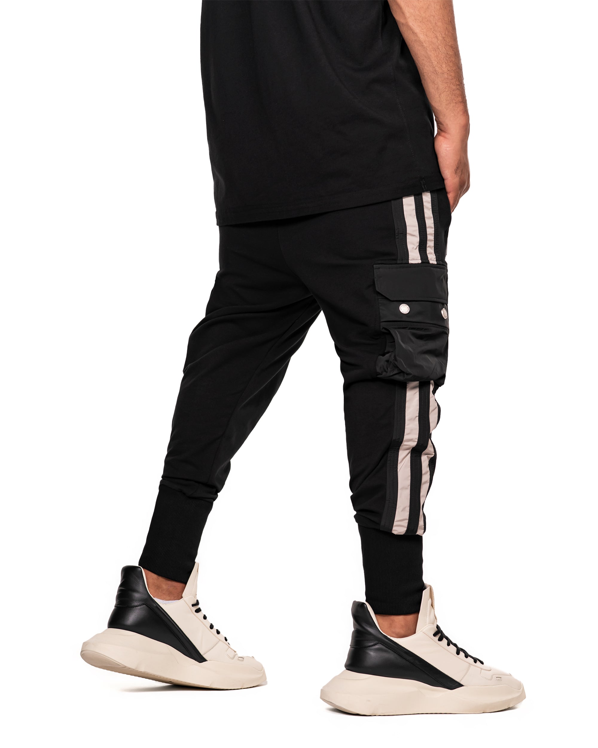 Vertical lines cargo pants - P13650