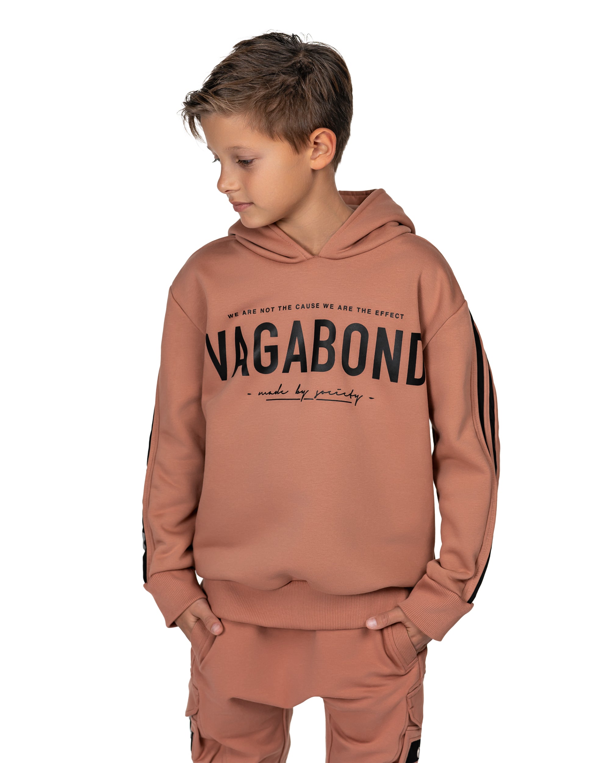 Stripes vagabond hoodie - H33111