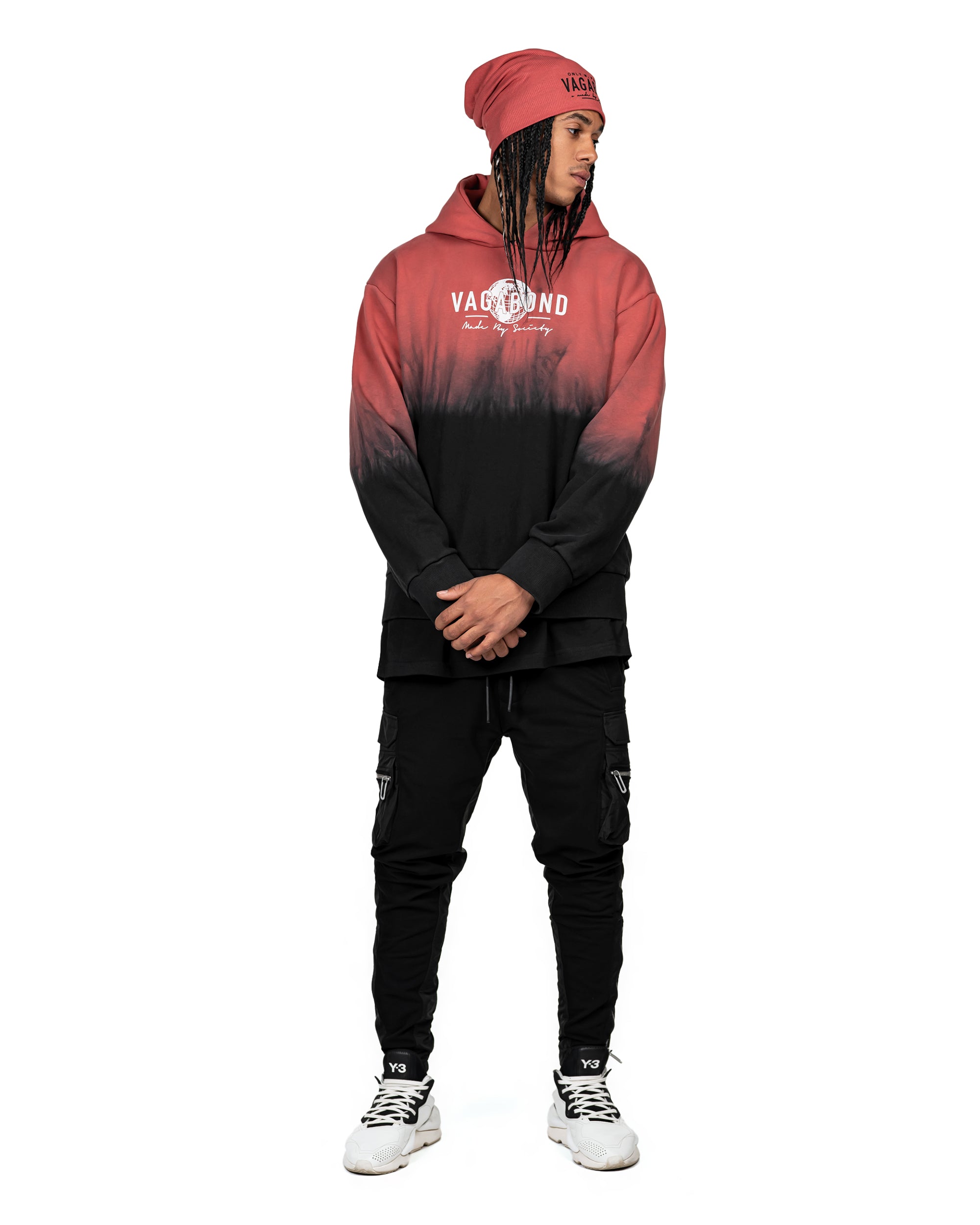 Burnt made by society hoodie - H12296