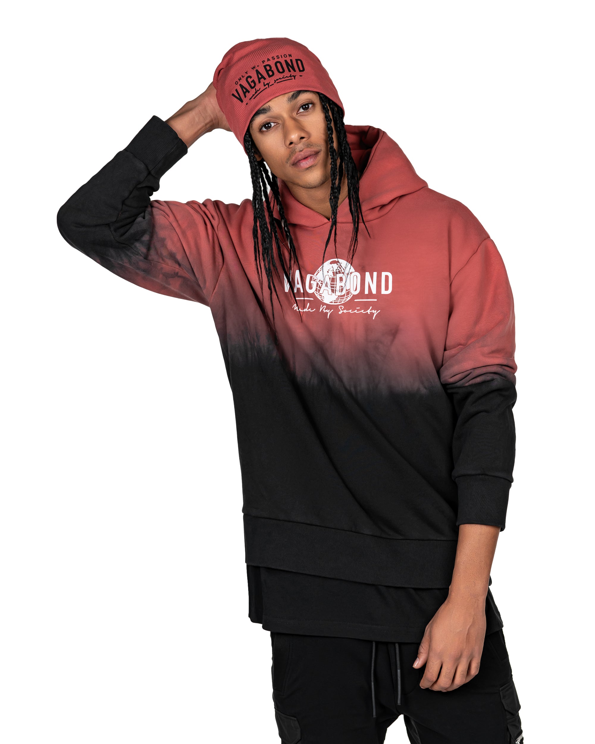 Burnt made by society hoodie - H12296