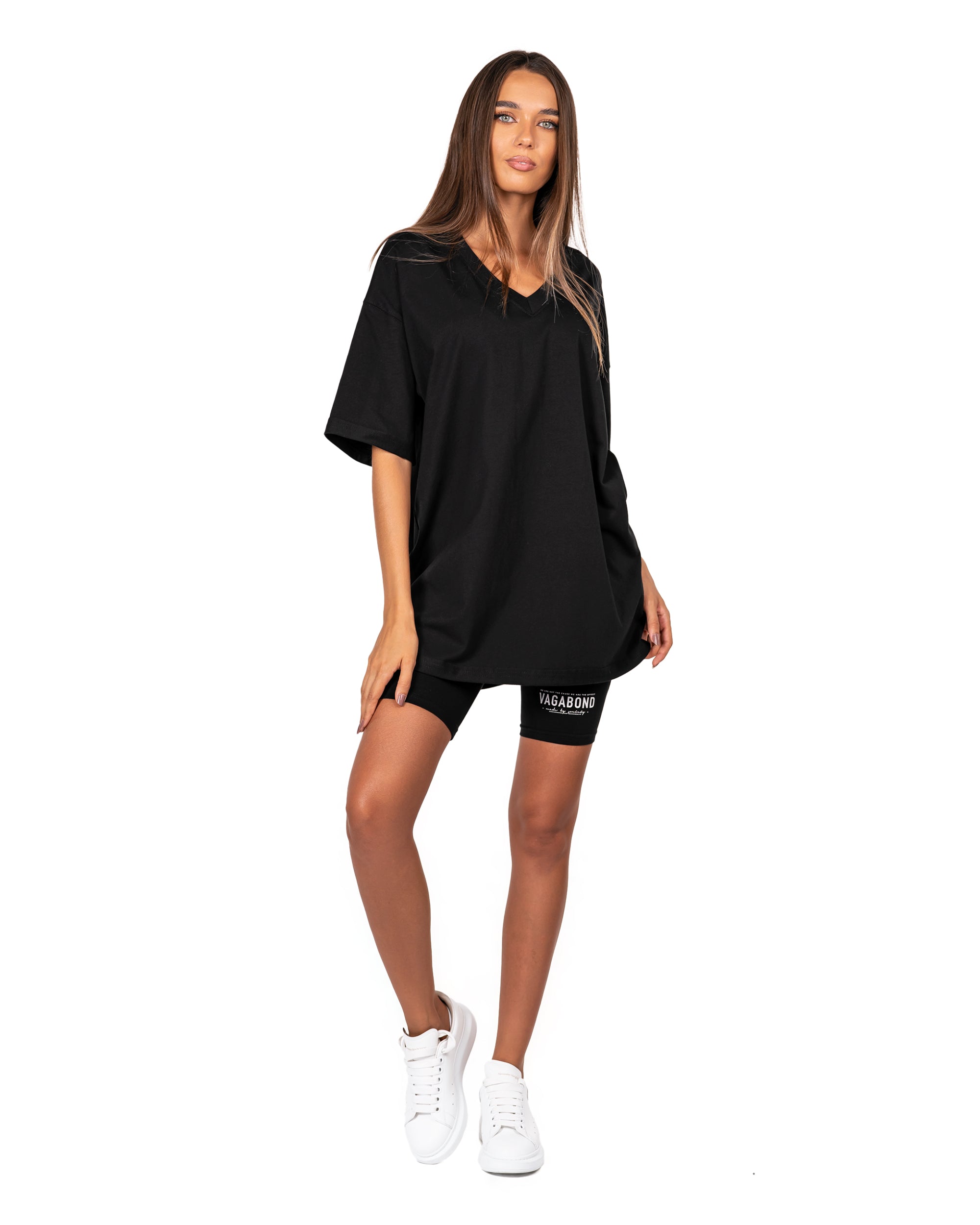 V-neck t-dress - T23673