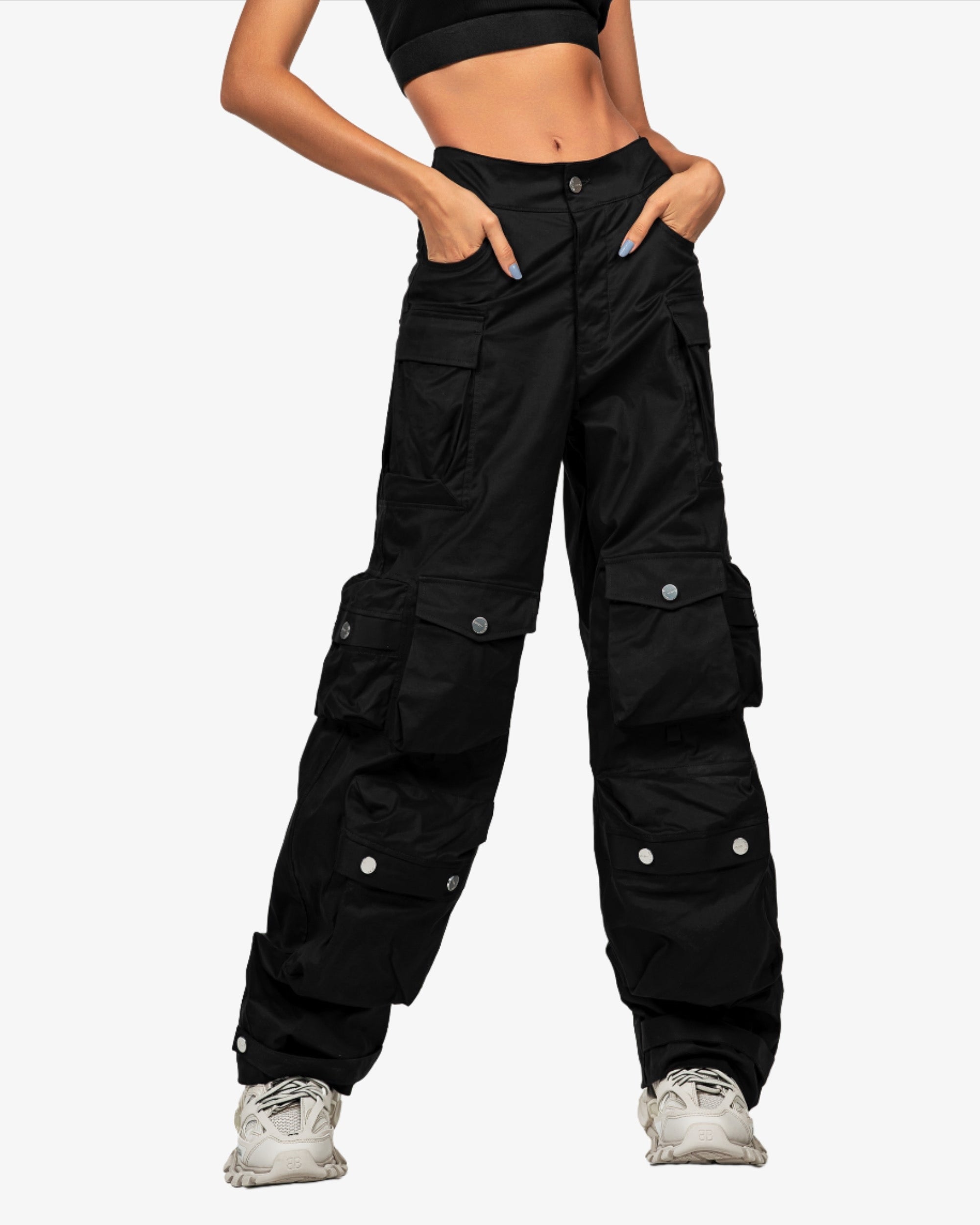 Multi pocket cargo pants - P23807