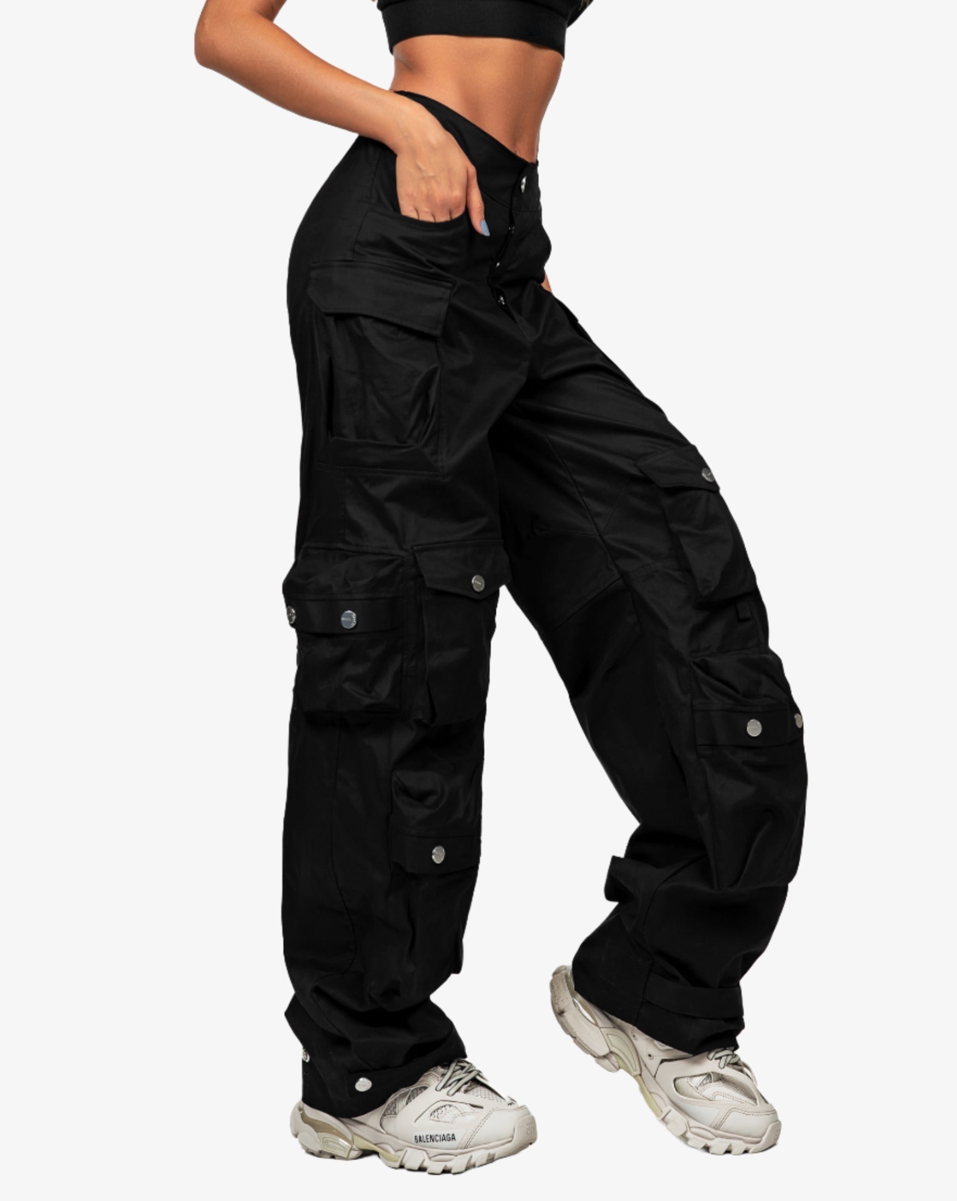 Multi pocket cargo pants - P23807