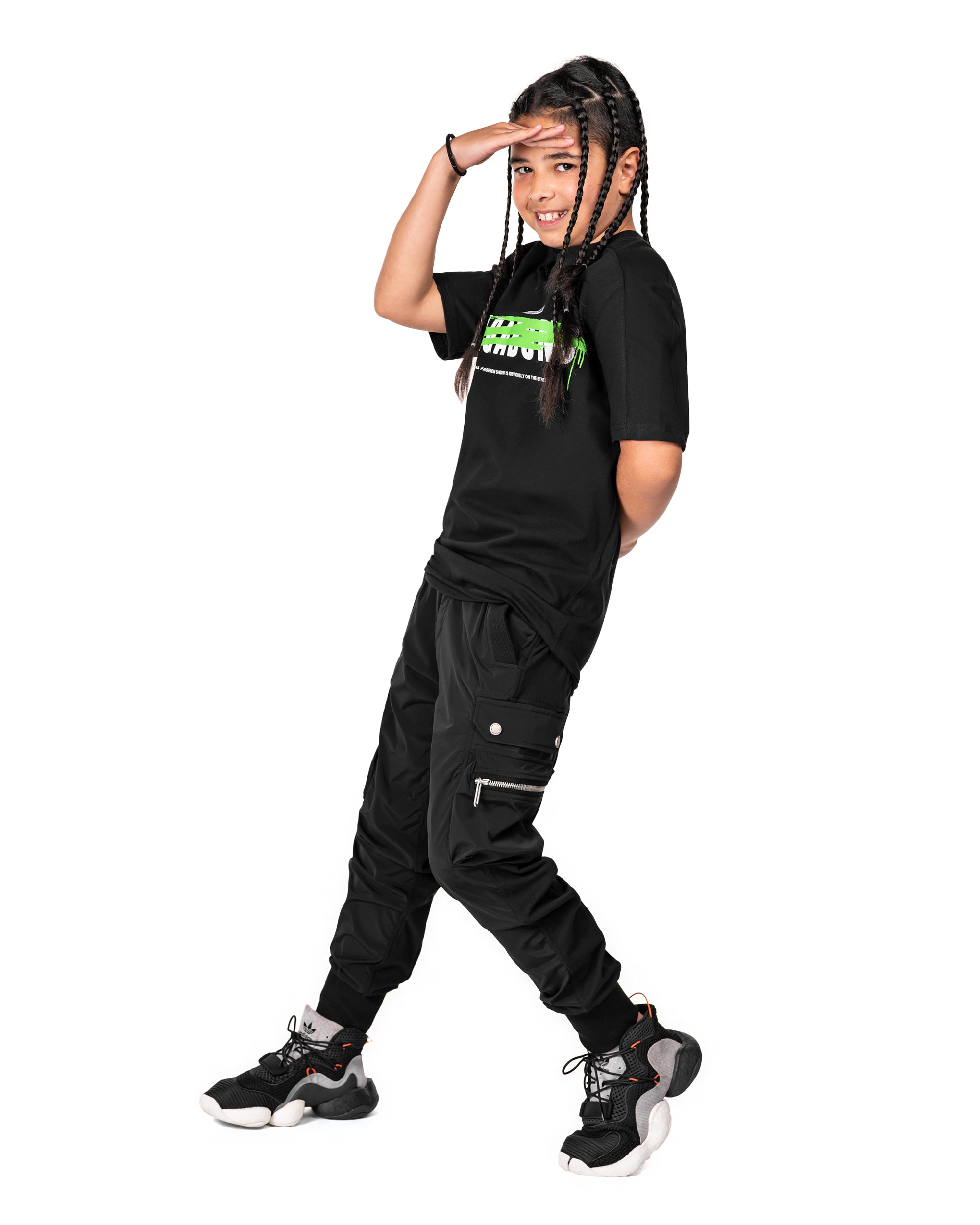 Double cargo pants - P33538