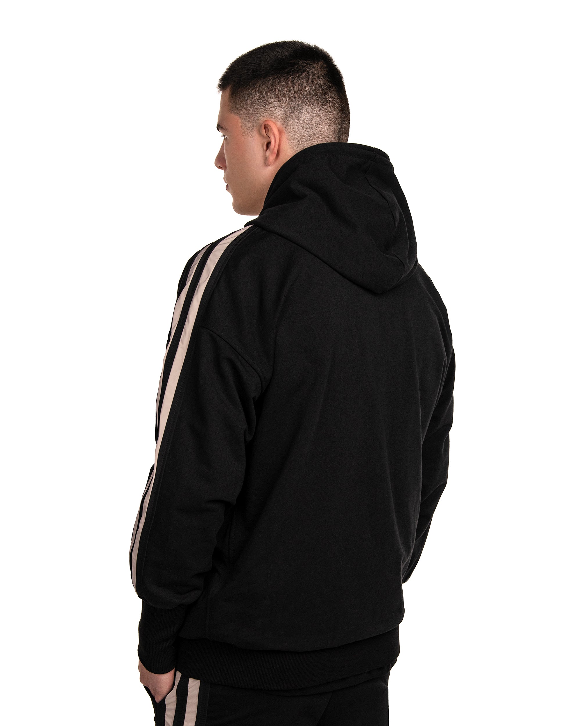 Stripes vagabond hoodie - H12926