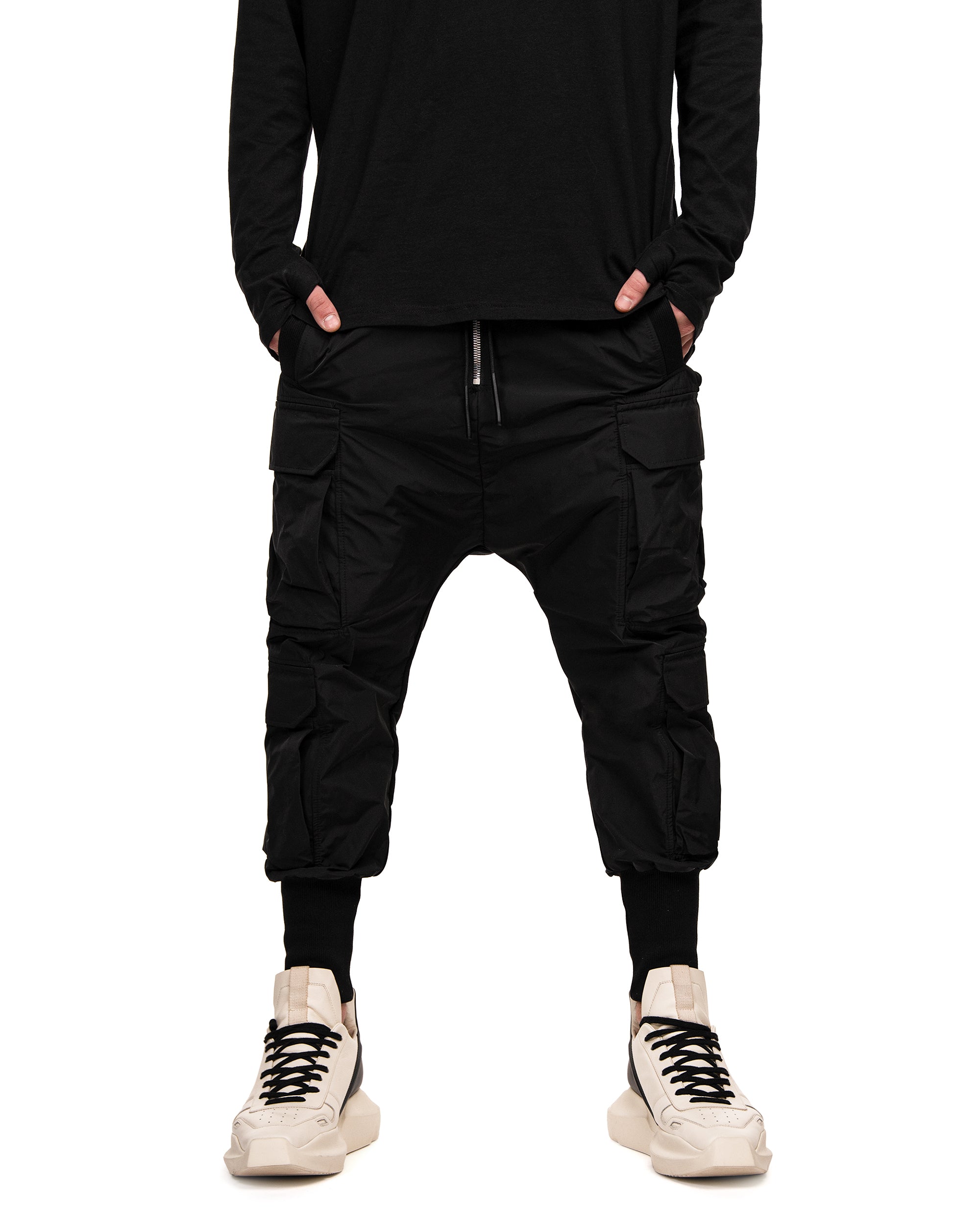 Double cargo pants - P13019