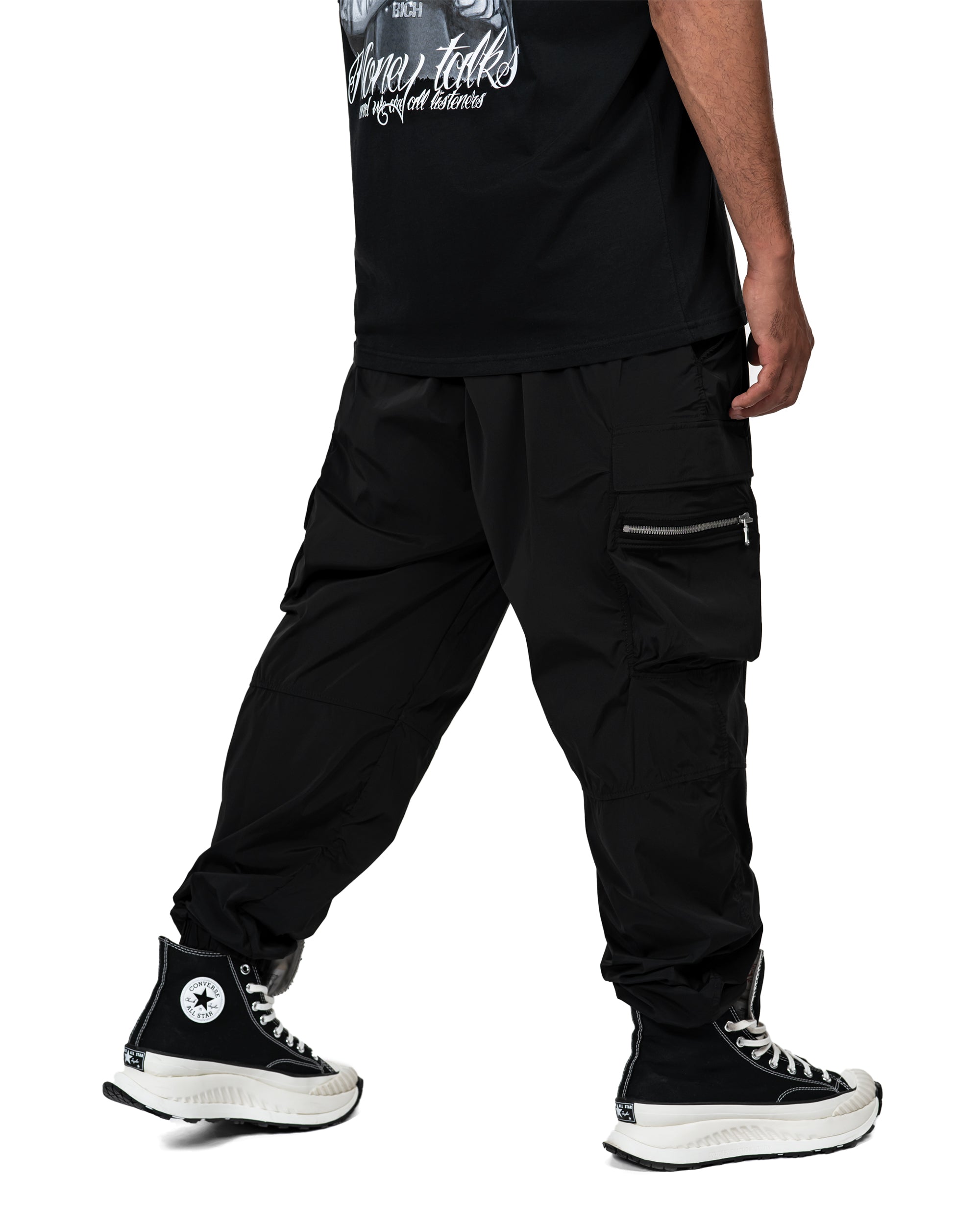 Flare cargo pants - P14399