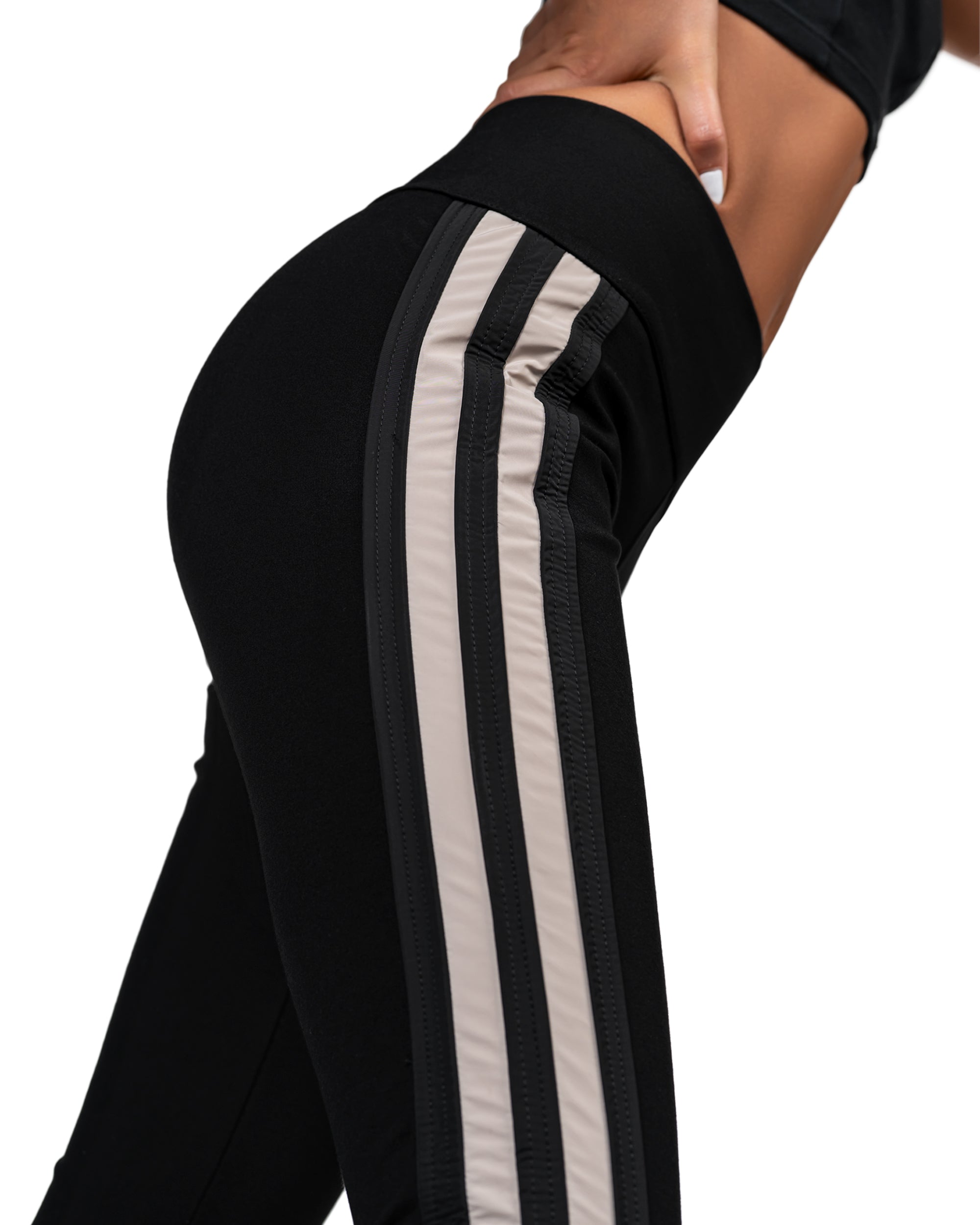 Vertical lines leggings pants - P23034