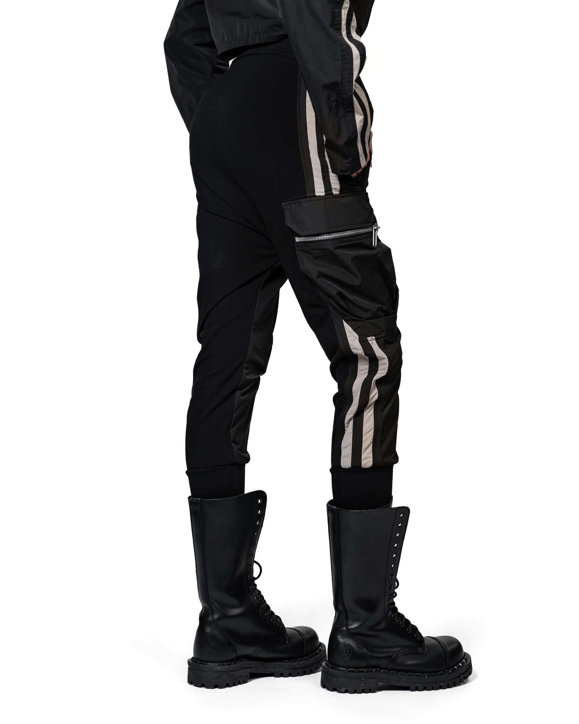 Stripes cargo pants - P24080