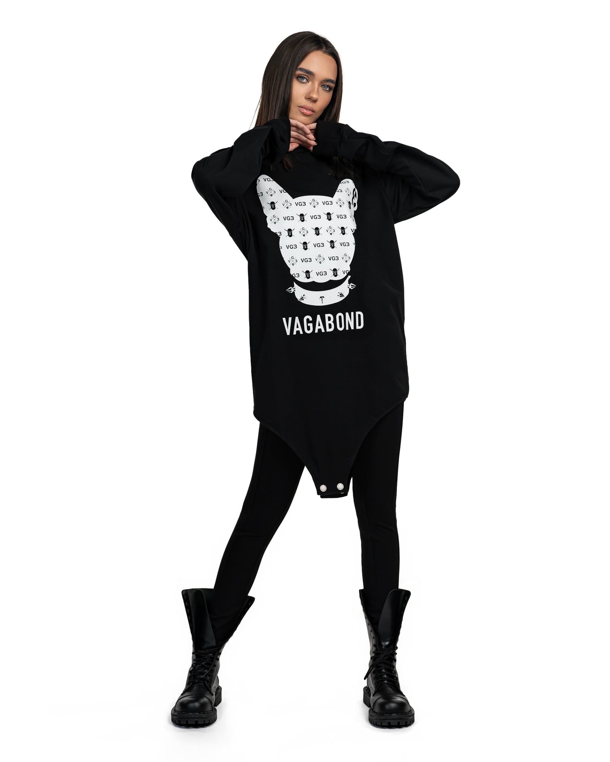 Dog longline hoodie - H23396