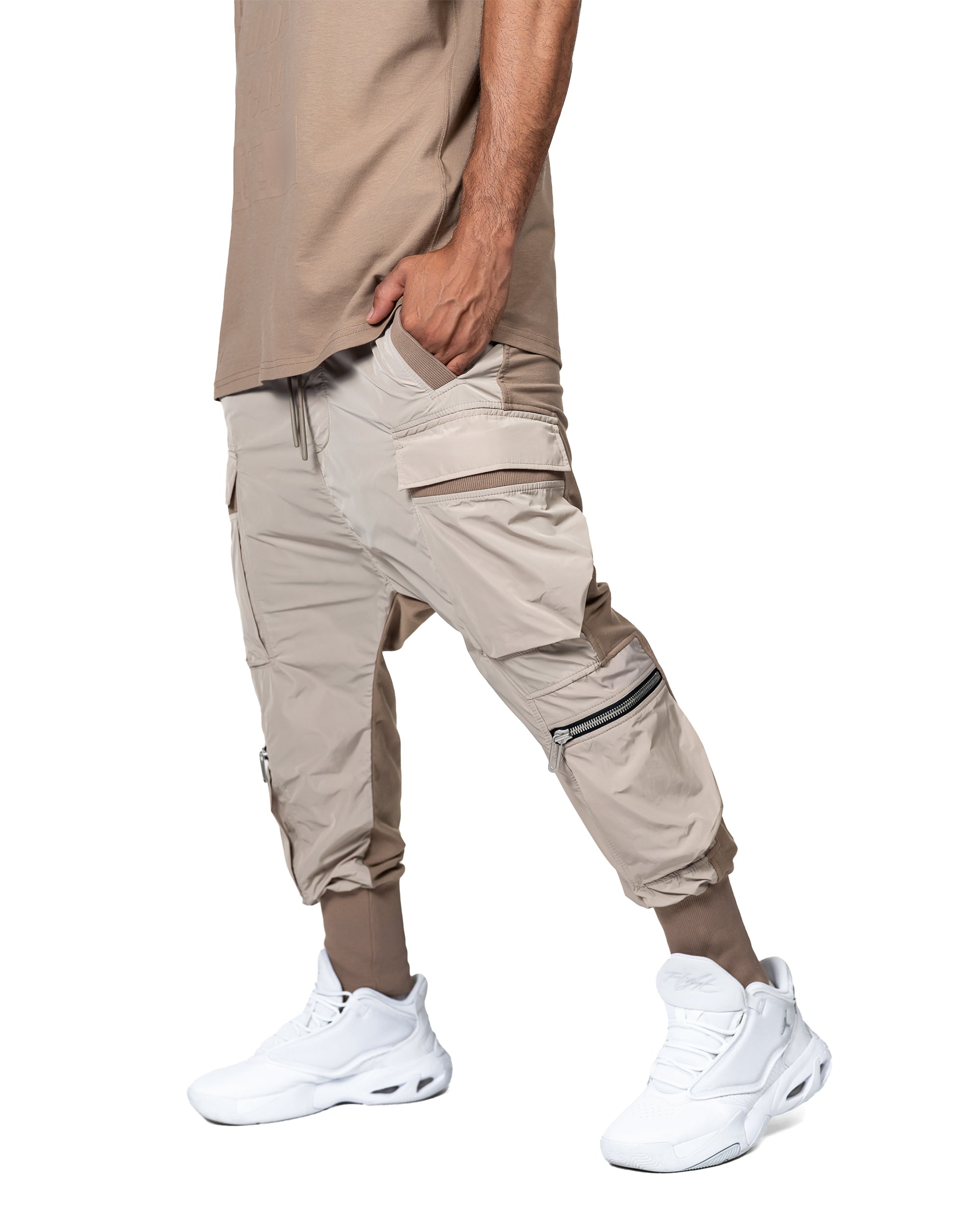 Double cargo pants - P14622