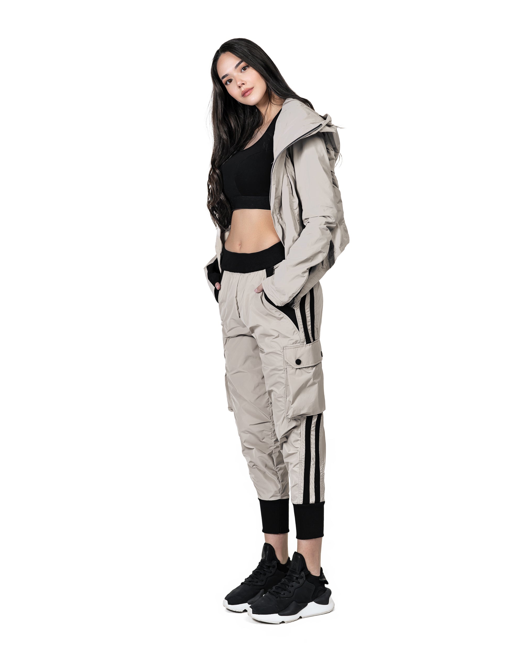 Stripes cargo pants - P24234