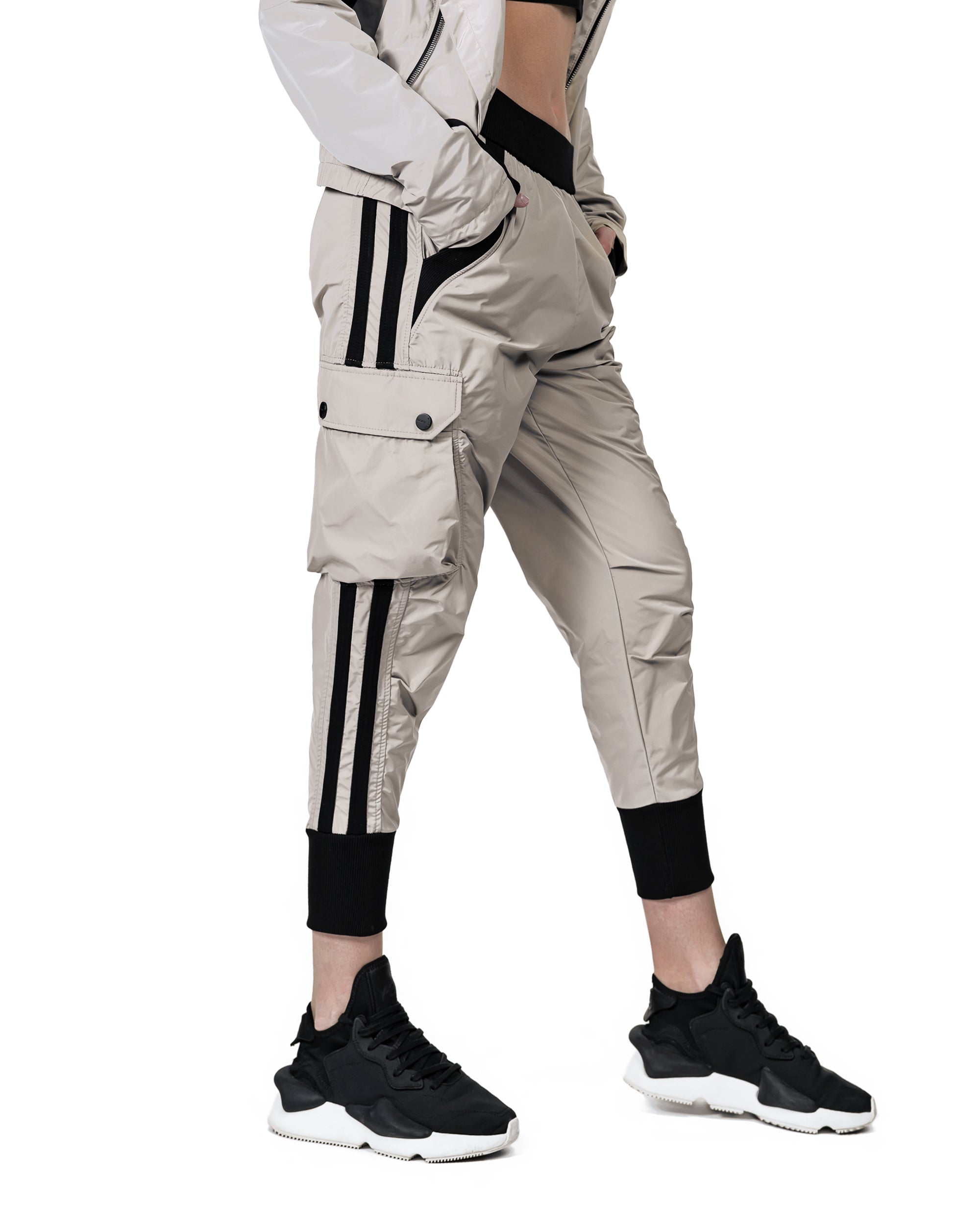 Stripes cargo pants - P24234