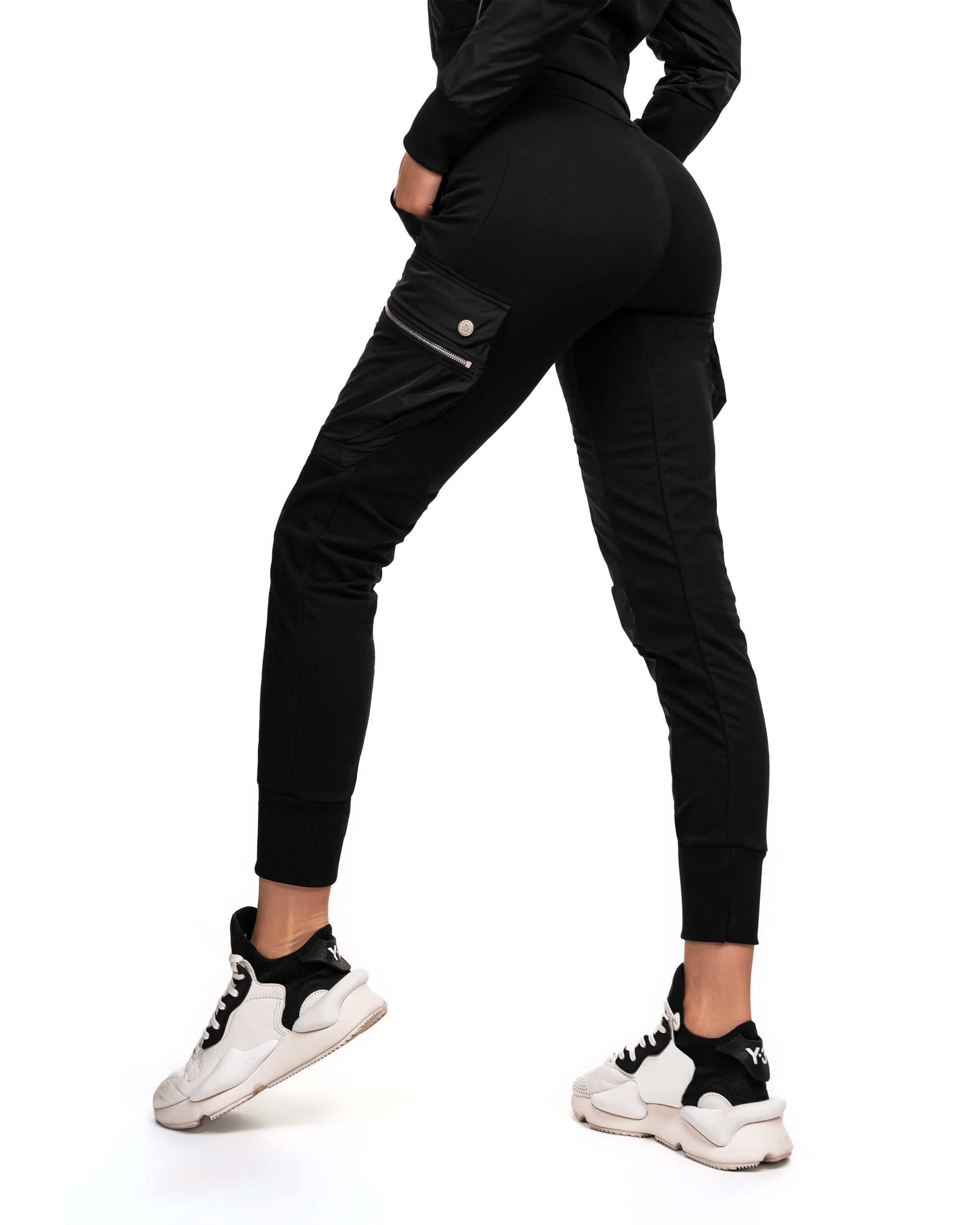 Stud double cargo pants - P23234