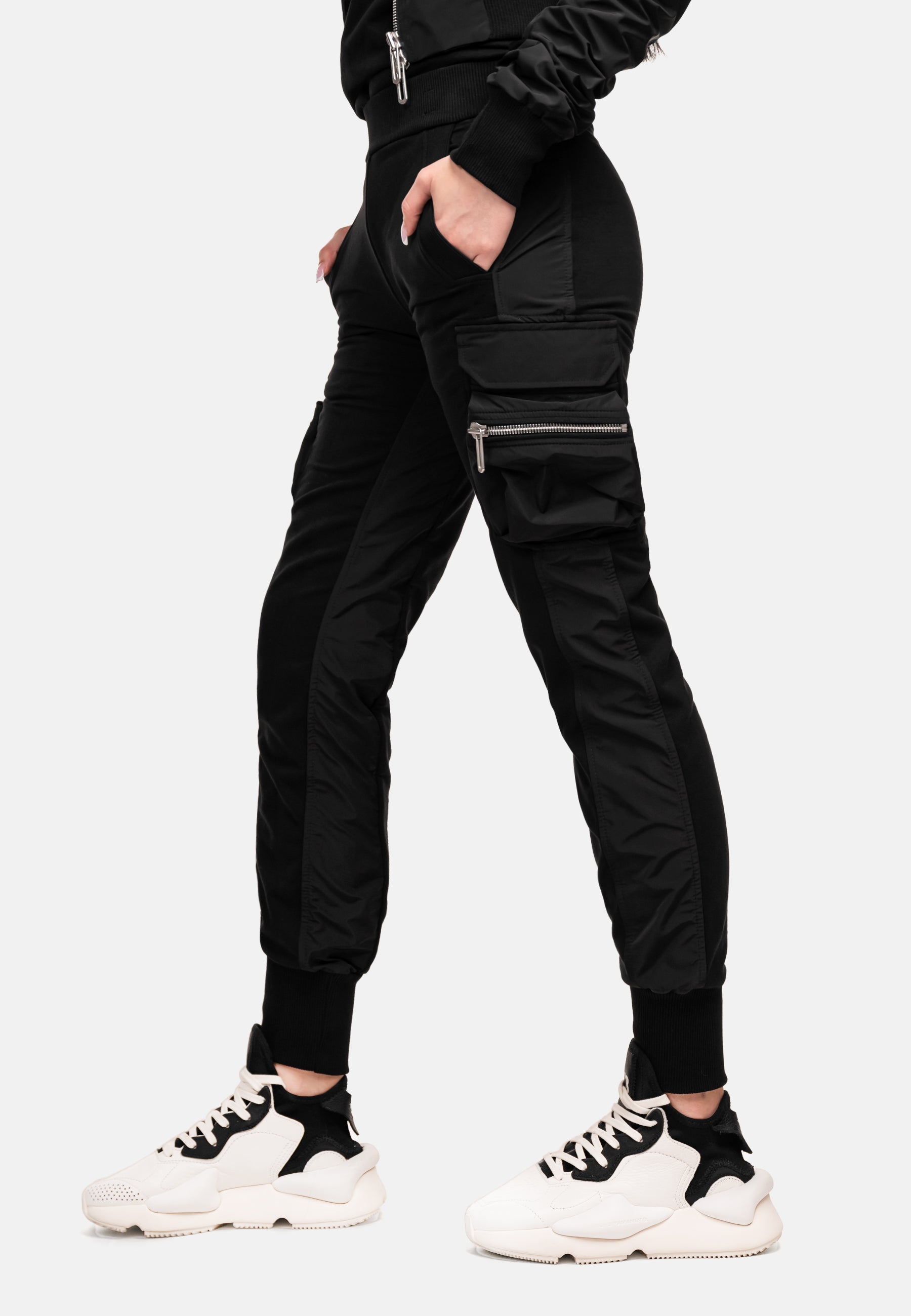 Double cargo pants - P23222