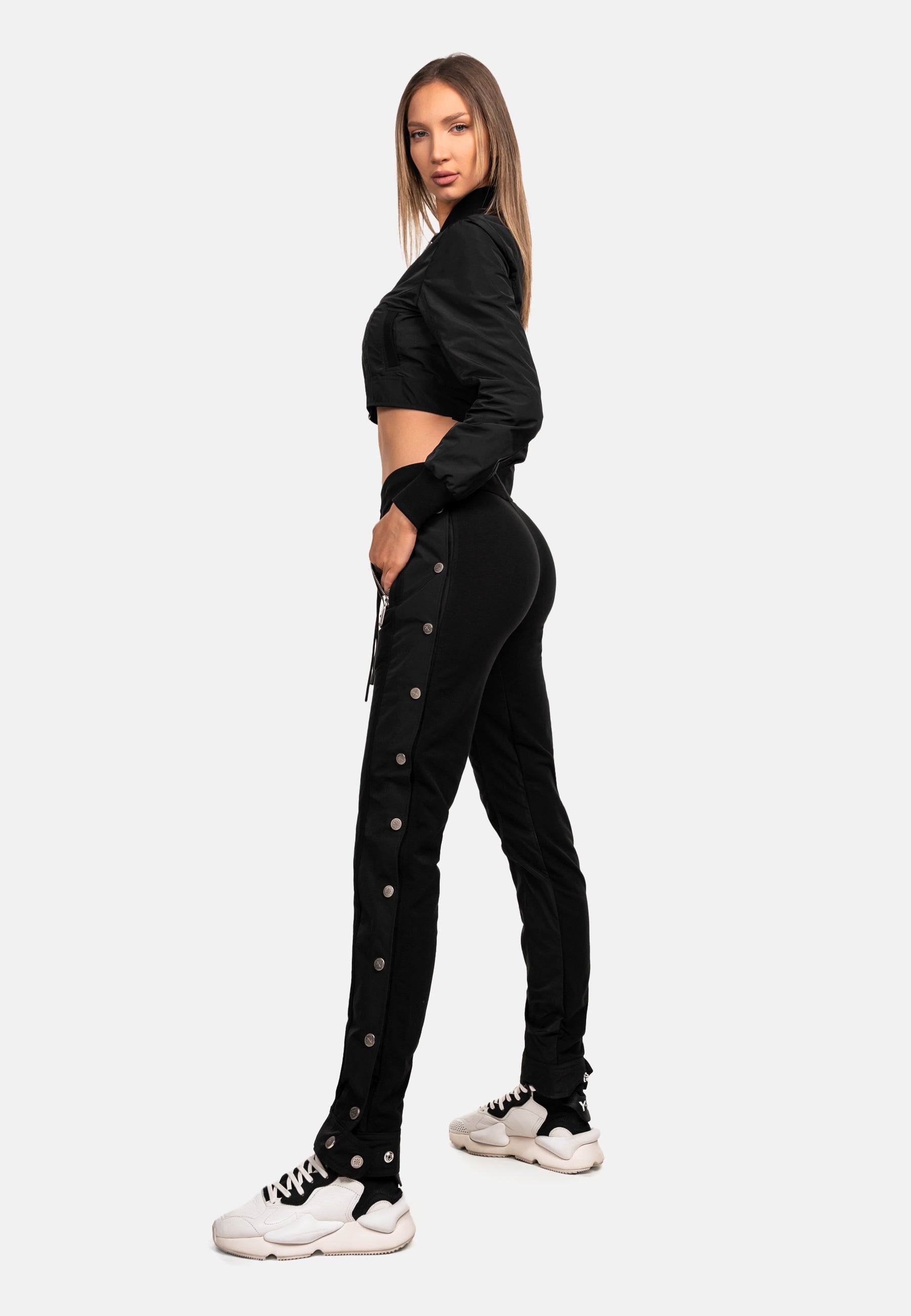 Stud track pants - P22358