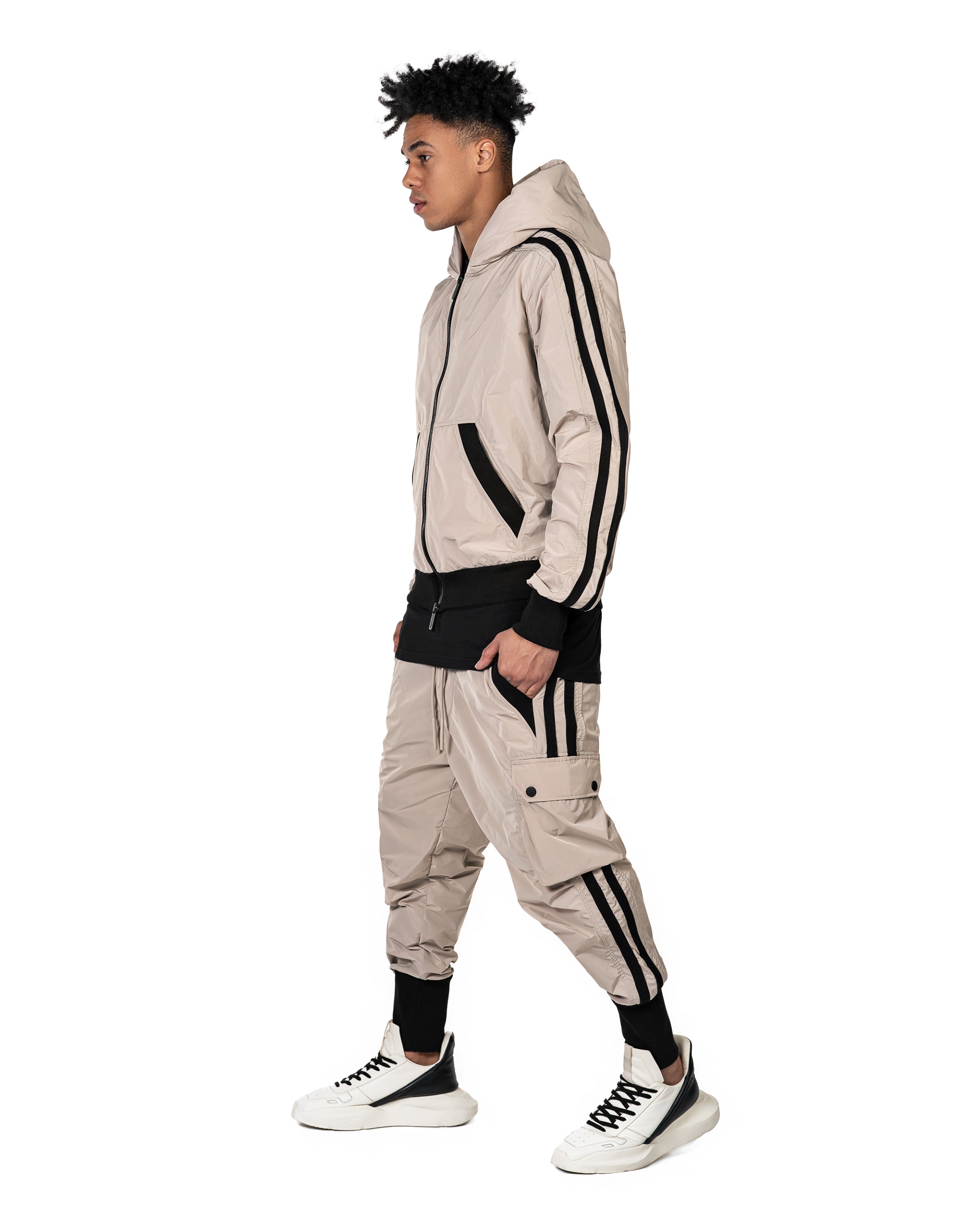 Stripes cargo pants - P14248