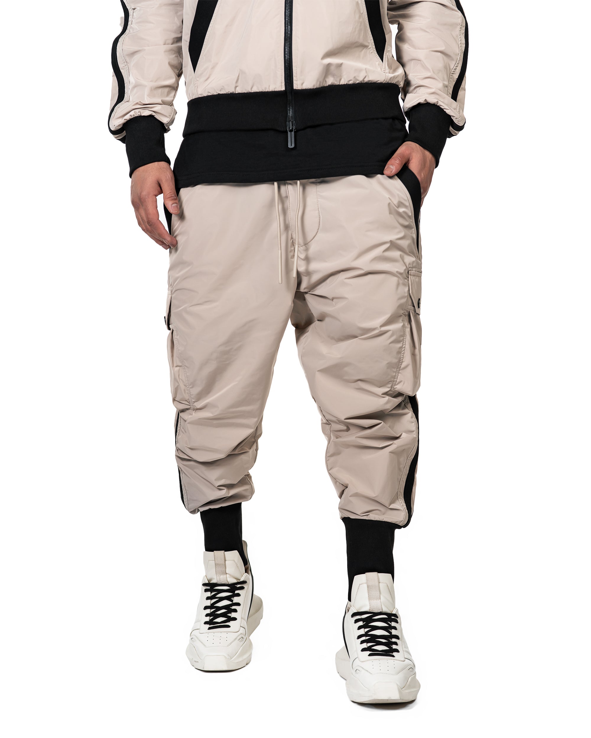 Stripes cargo pants - P14248