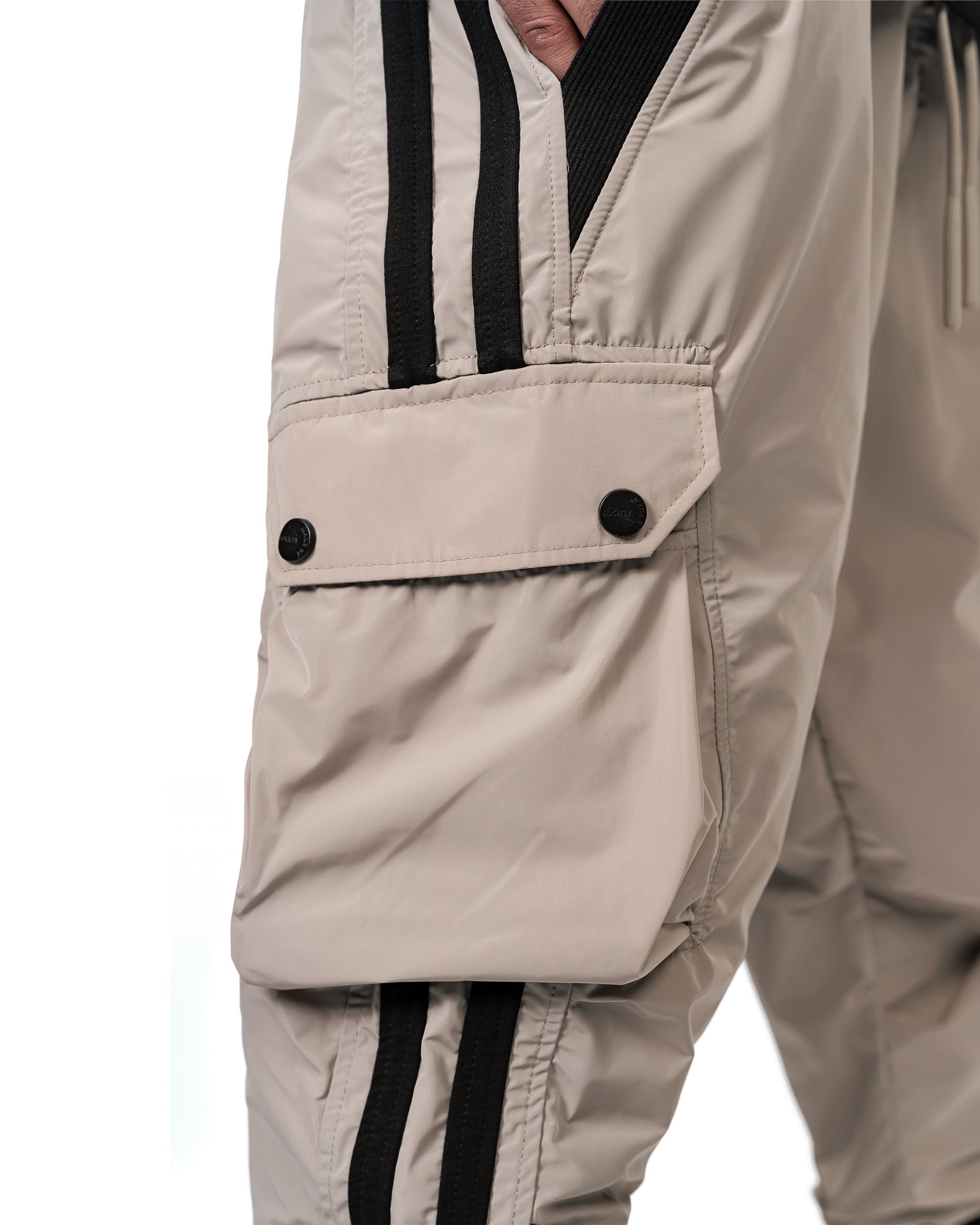Stripes cargo pants - P14248