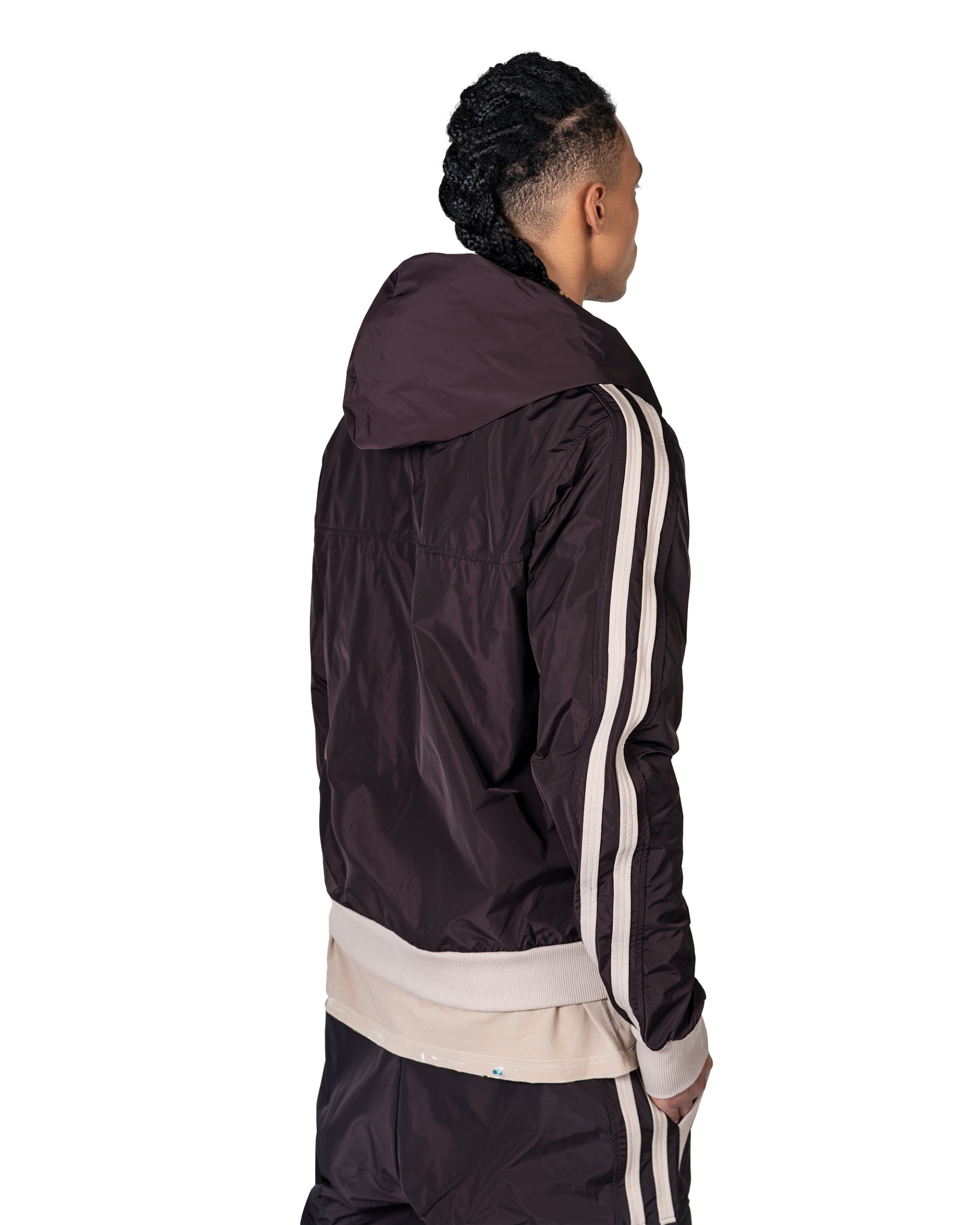 Stripes zipper hoodie - H14115