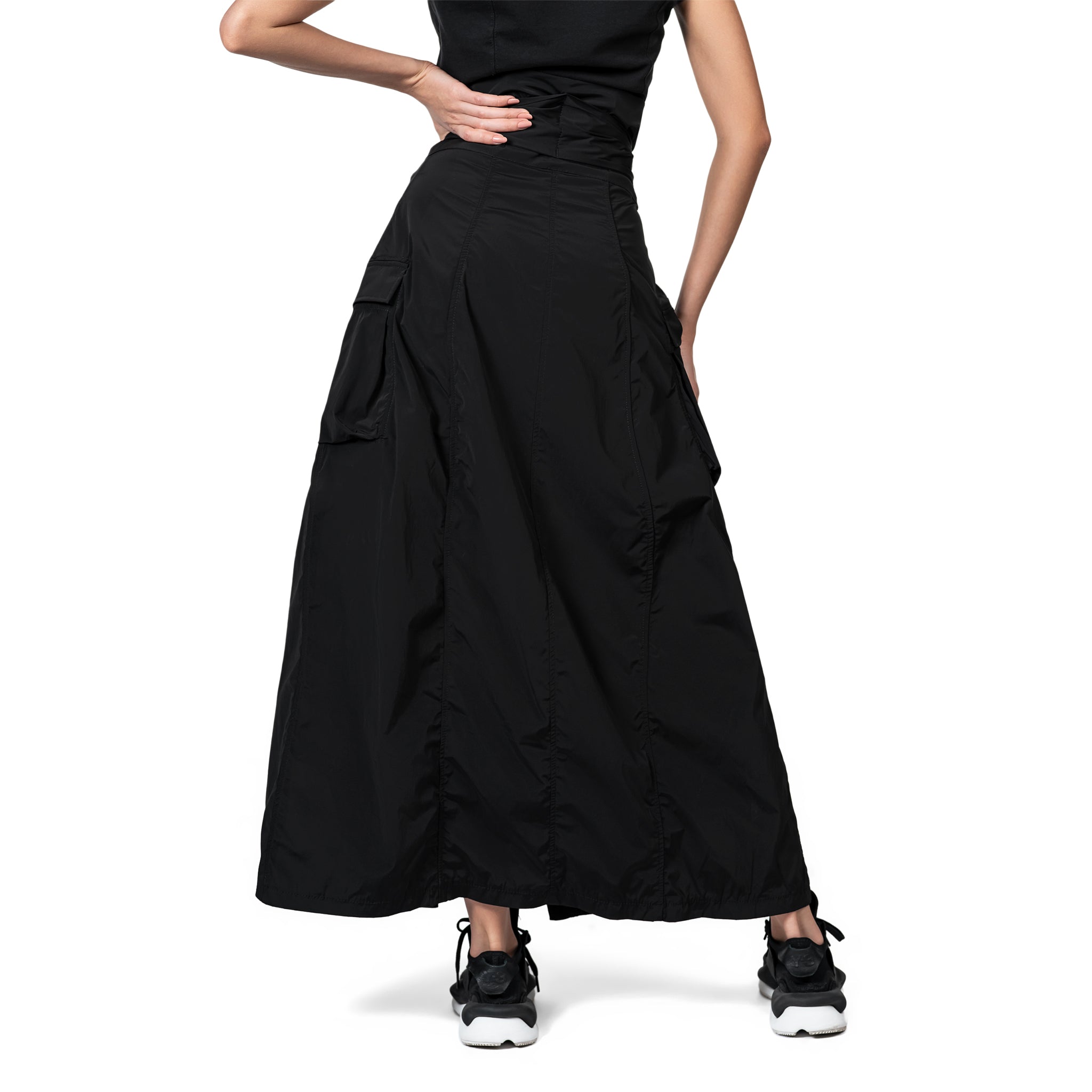 Stud long skirt - F24233