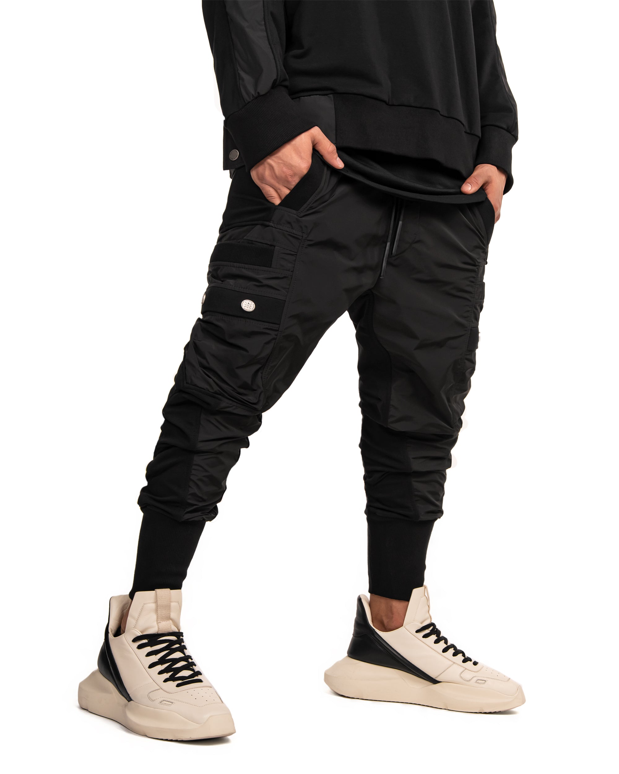 Stud utility pants - P12536