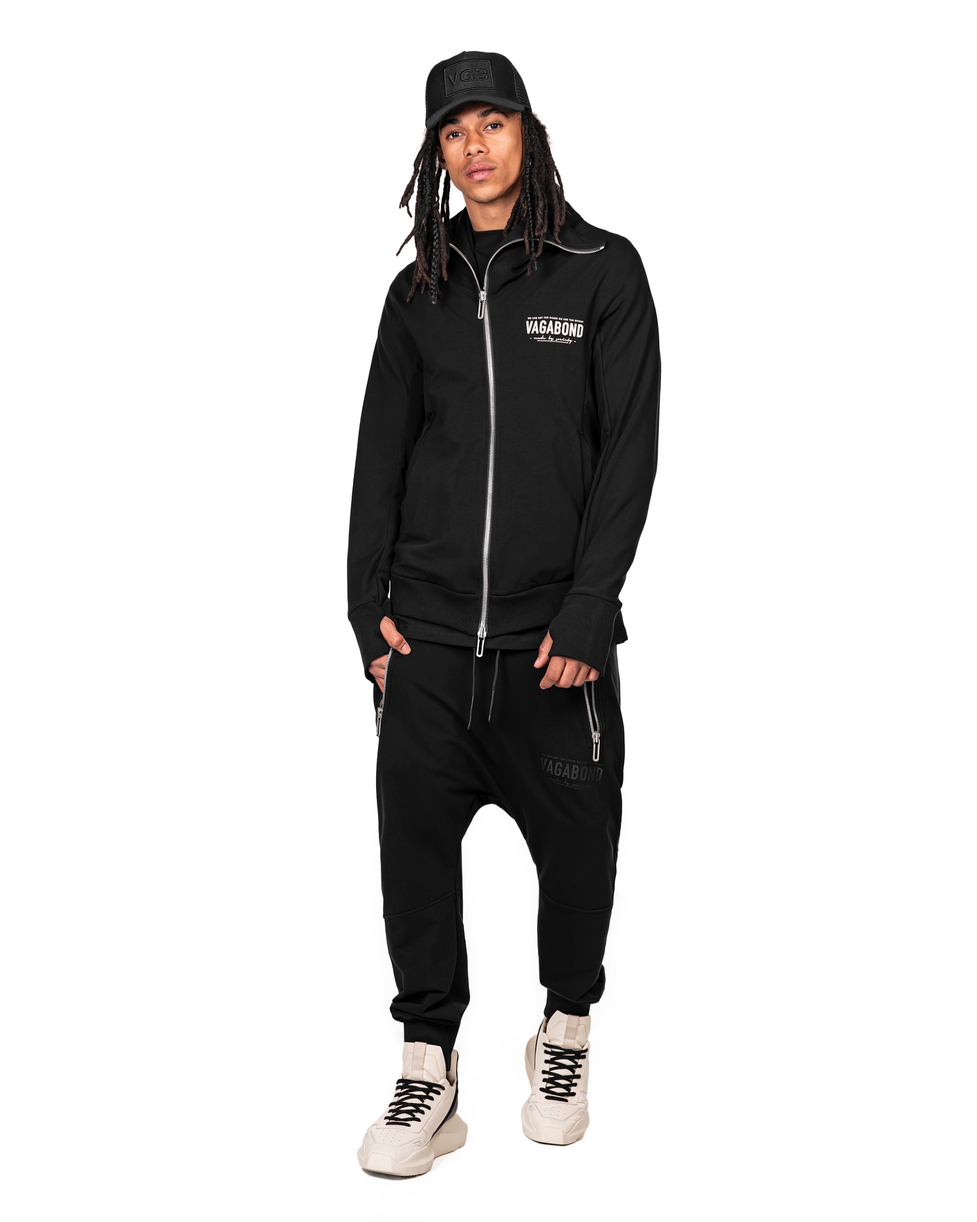 Vagabond diagonal hoodie - H12918