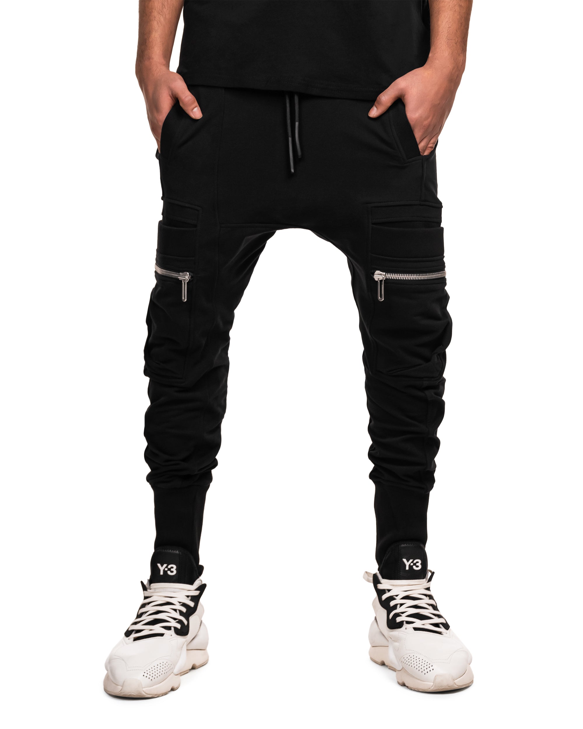 Hem jogger pants - P11909