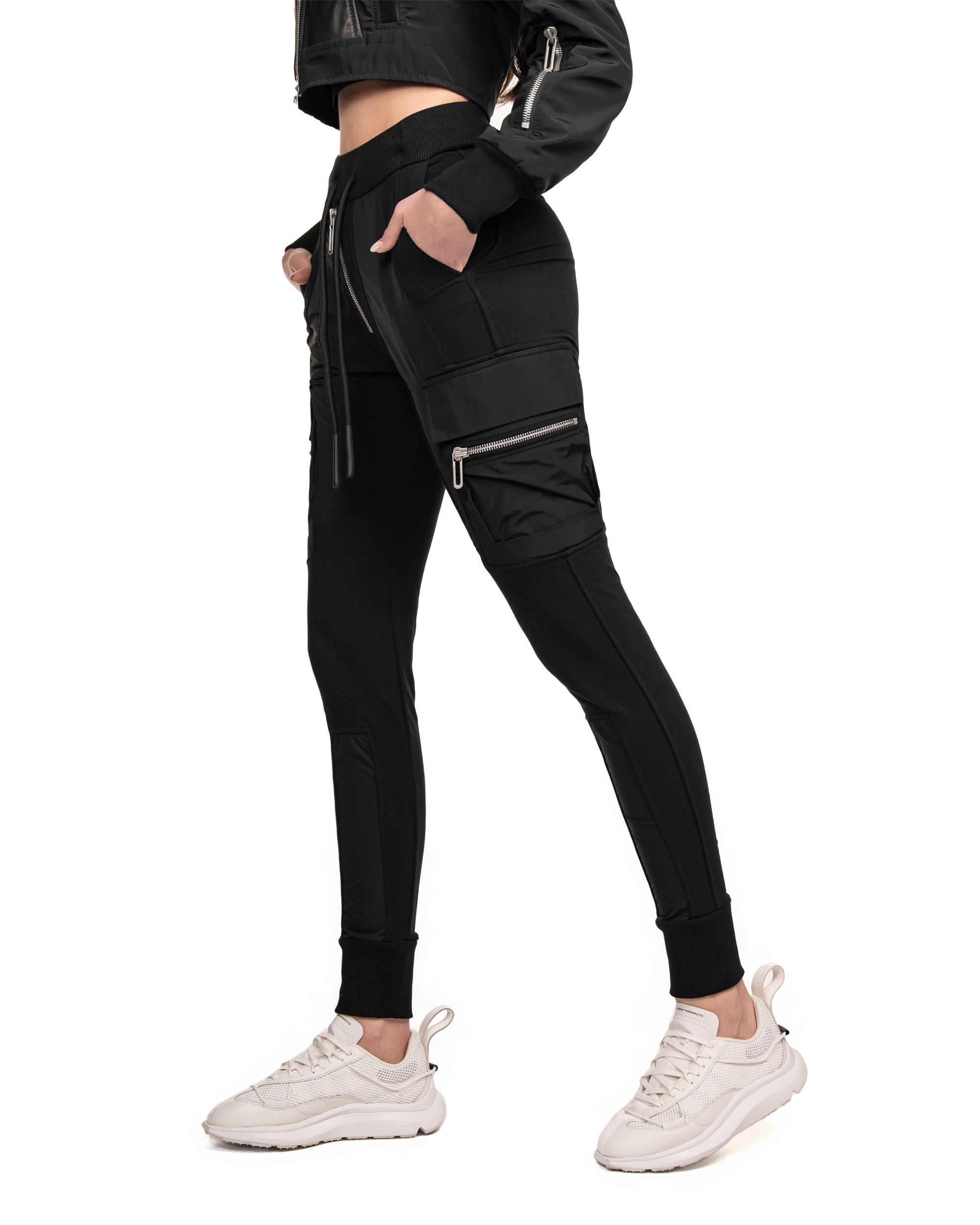 Revers slim cargo pants - P22142