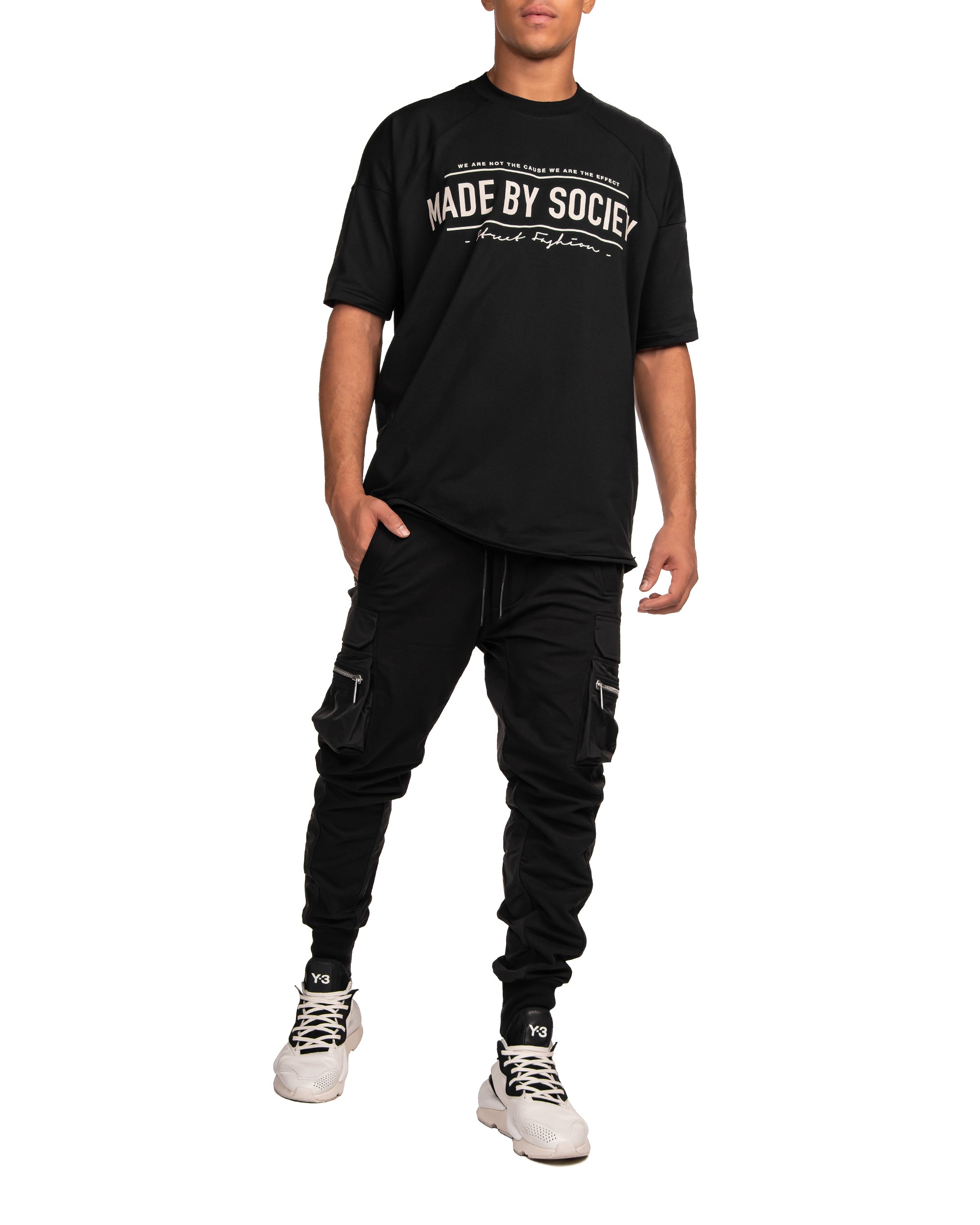 Double cargo pants - P13006