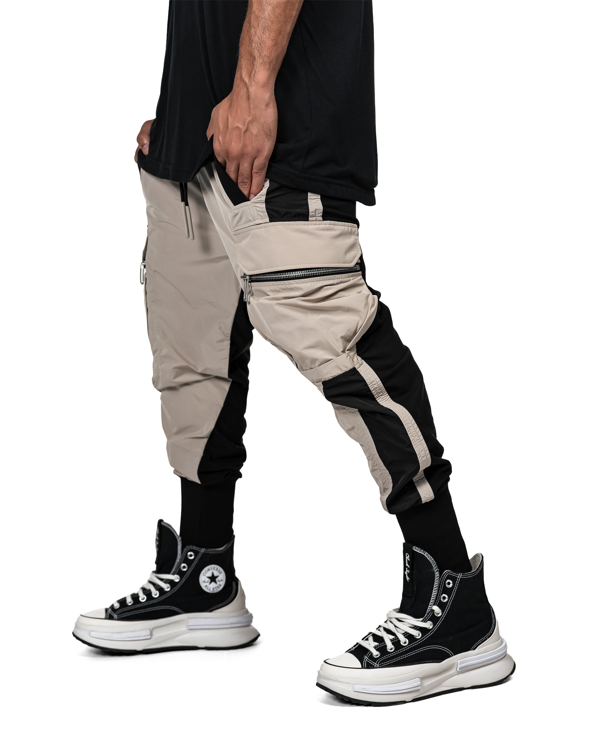 Double cargo pants - P14798