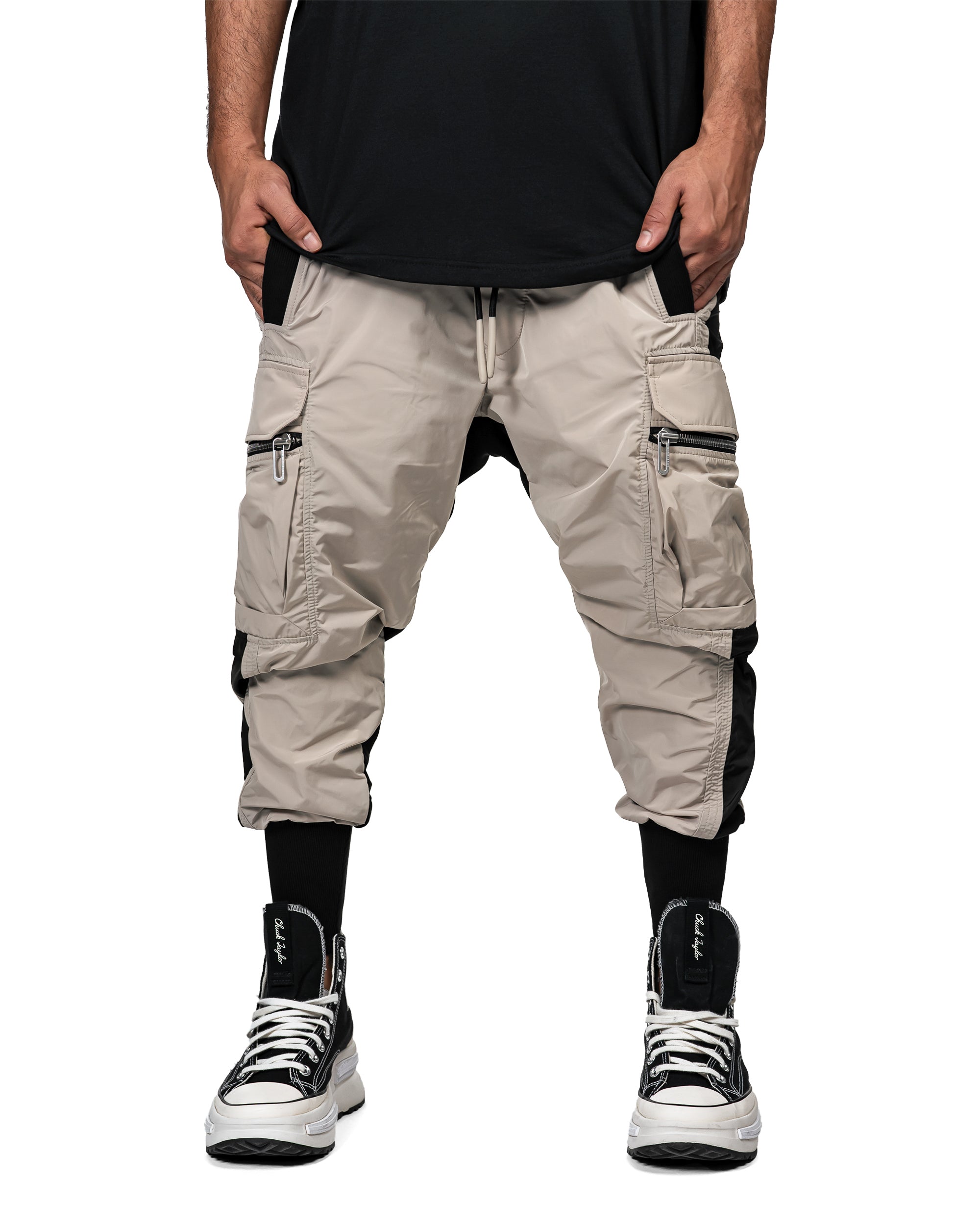 Double cargo pants - P14798