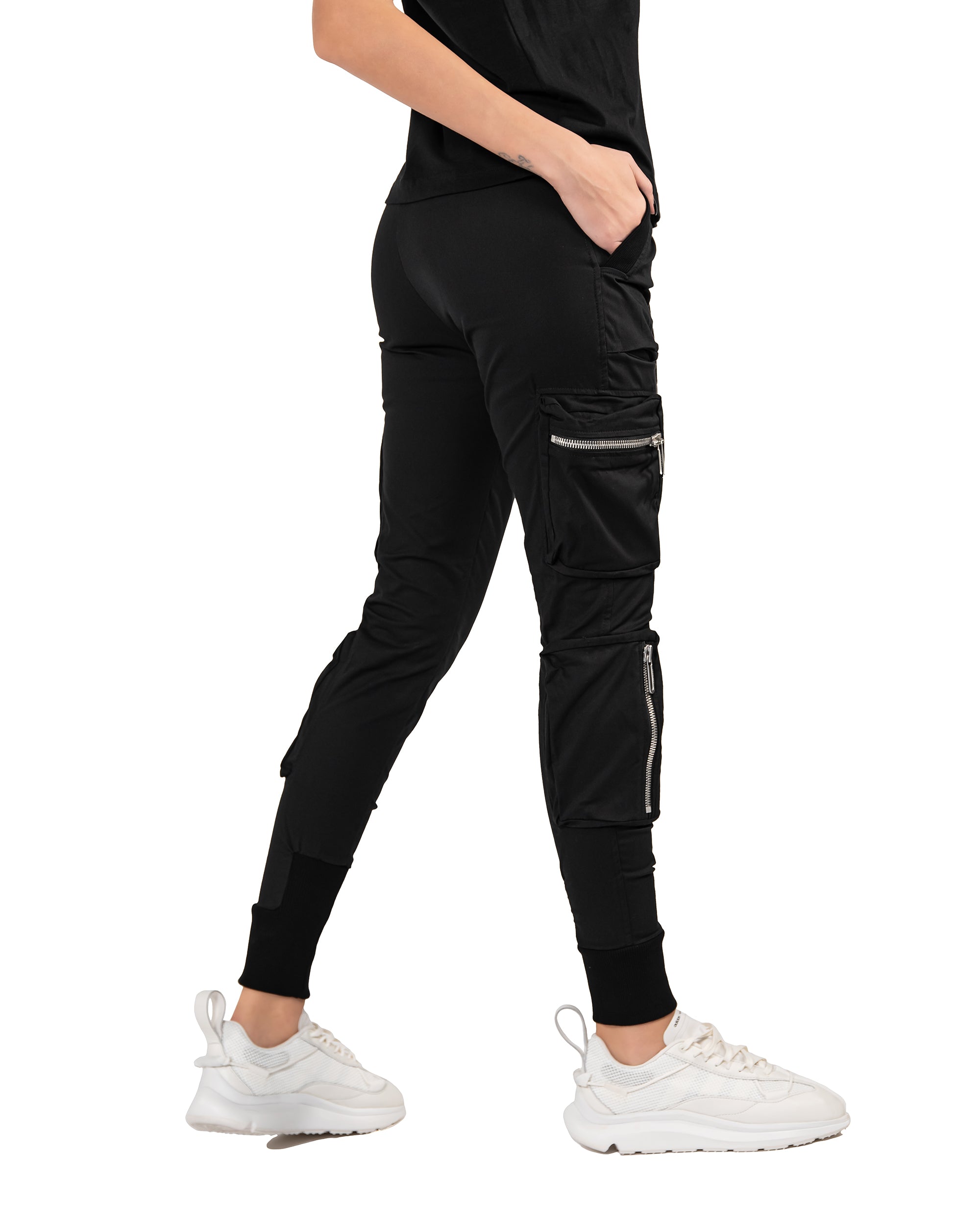 Patch cargo pants - P21598