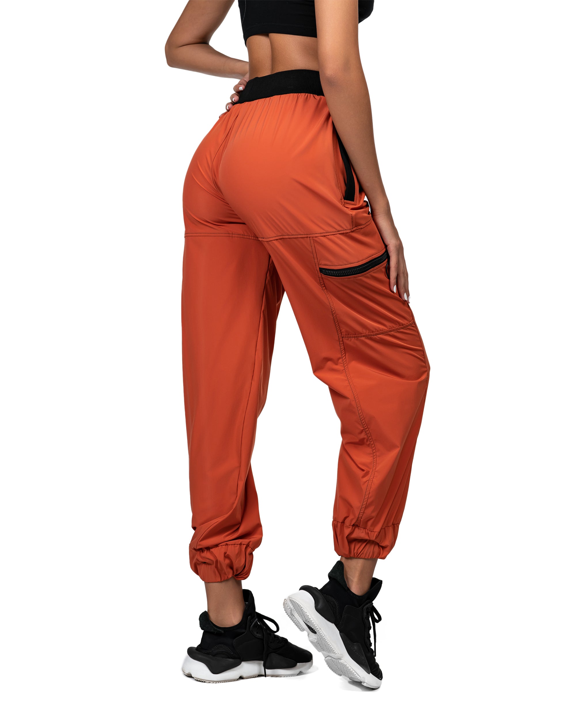 Orange jogger pants - P21813