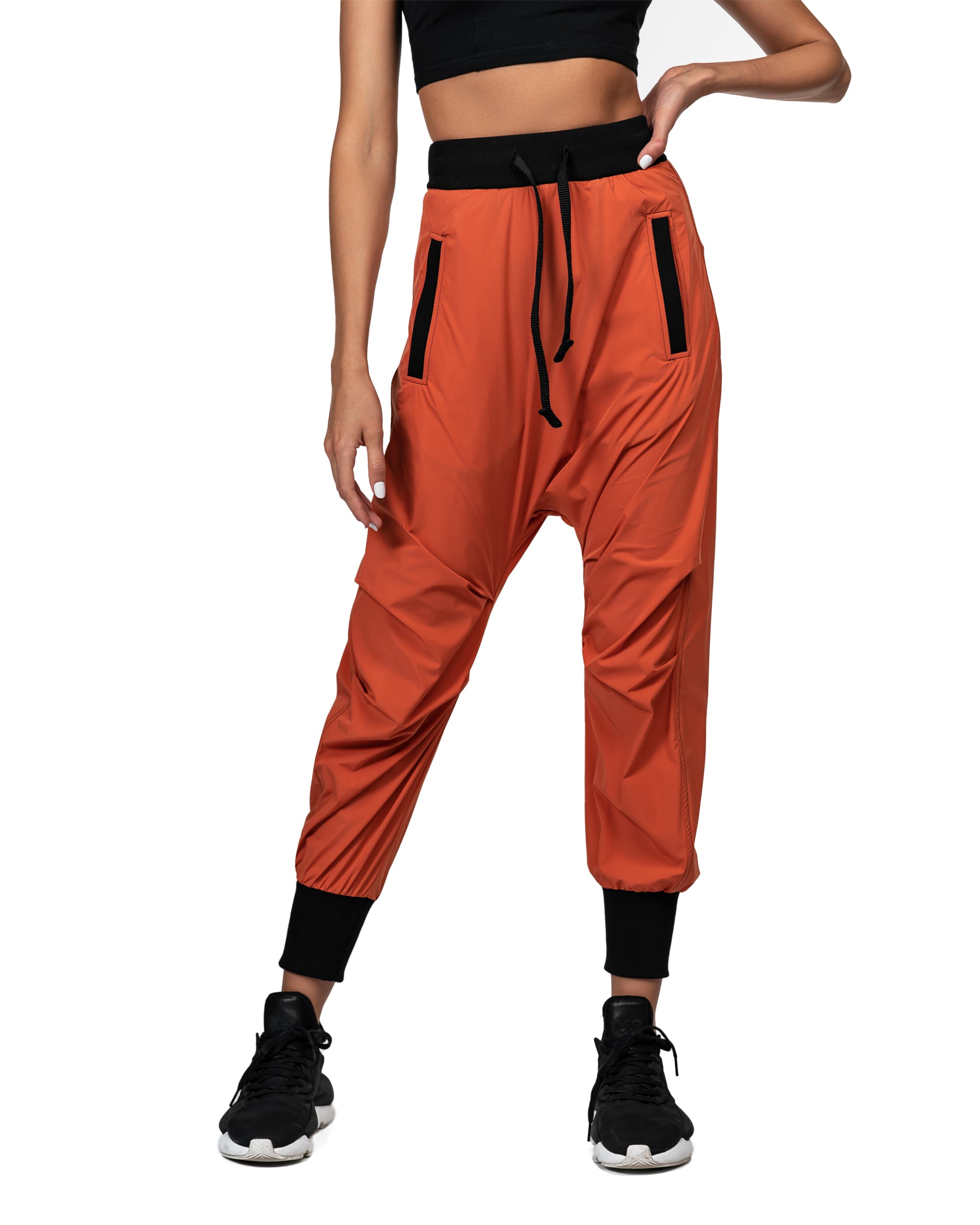 Orange epic jogger pants - P21819