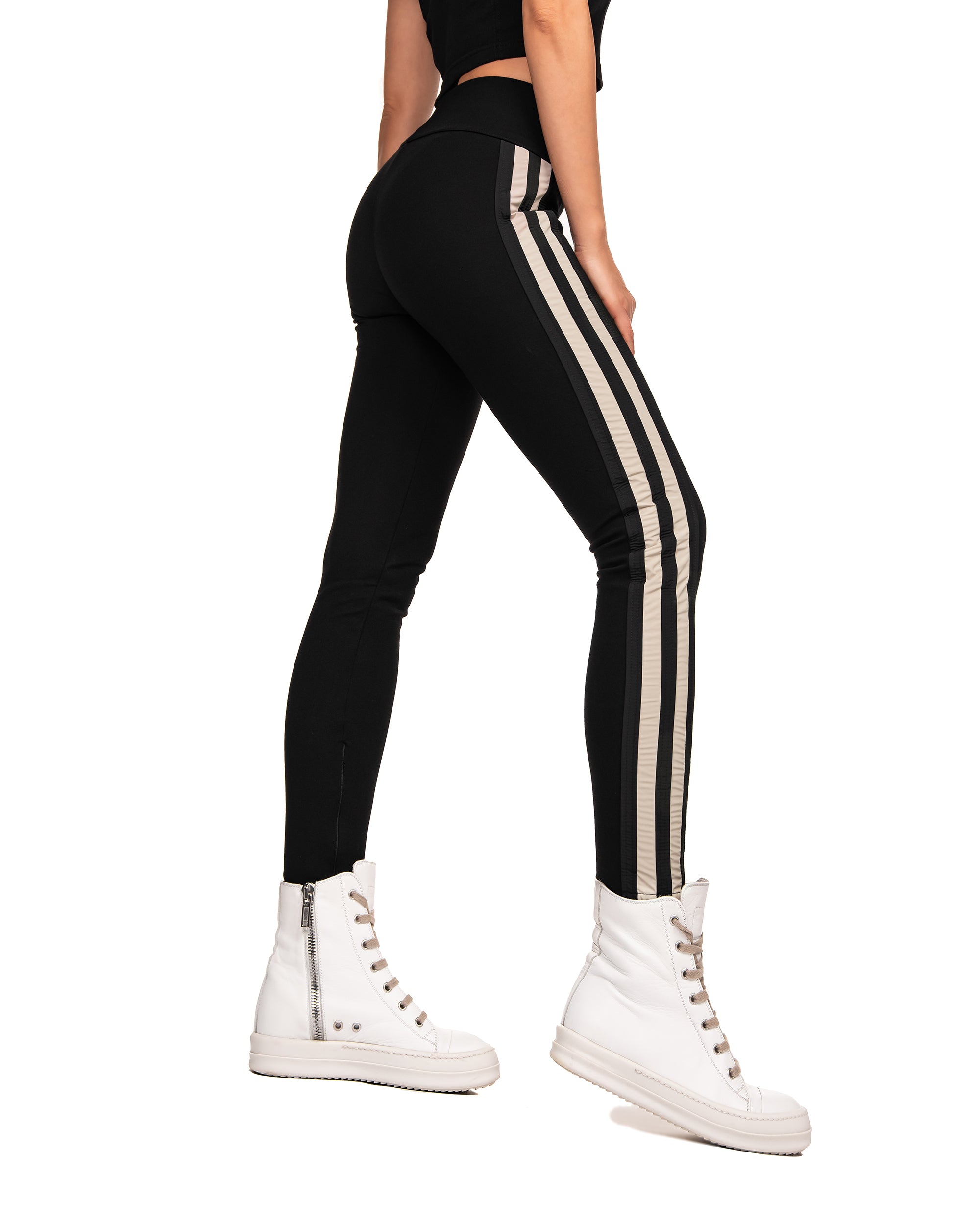 Vertical lines leggings pants - P23034