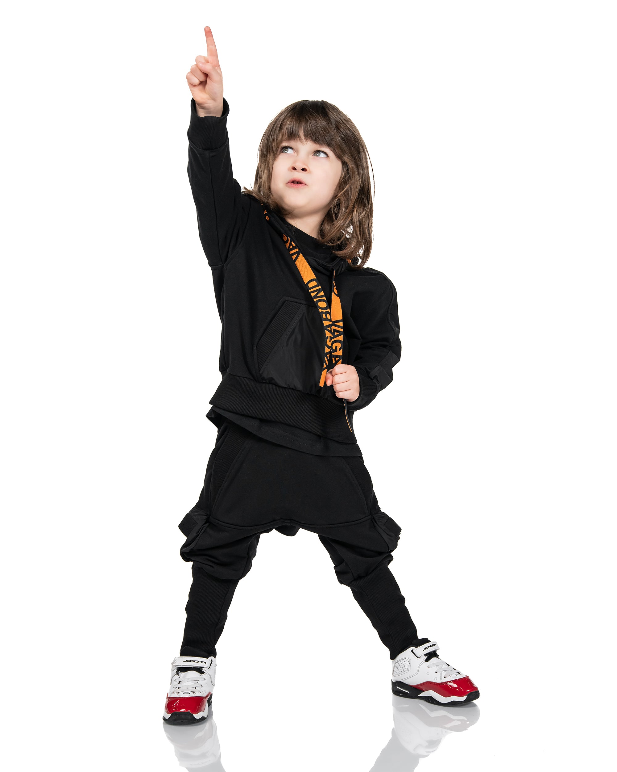 Hem cargo pants - P32184