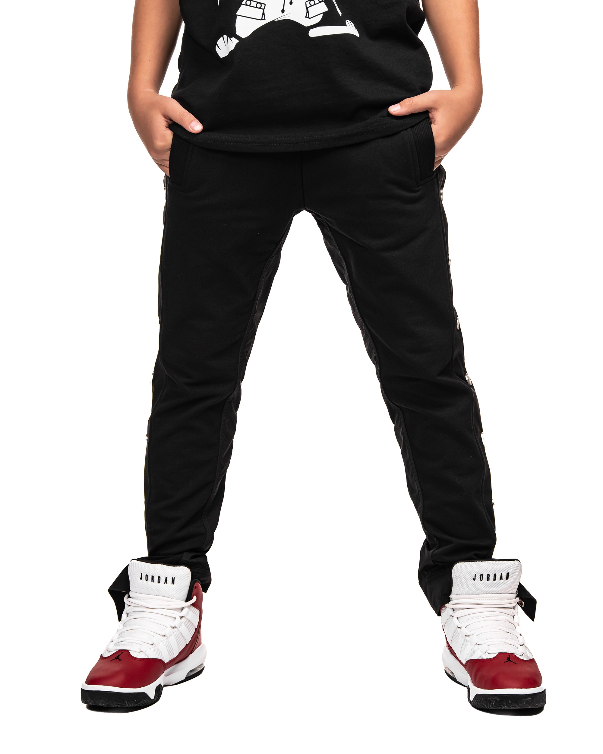 Stud track pants - P32394