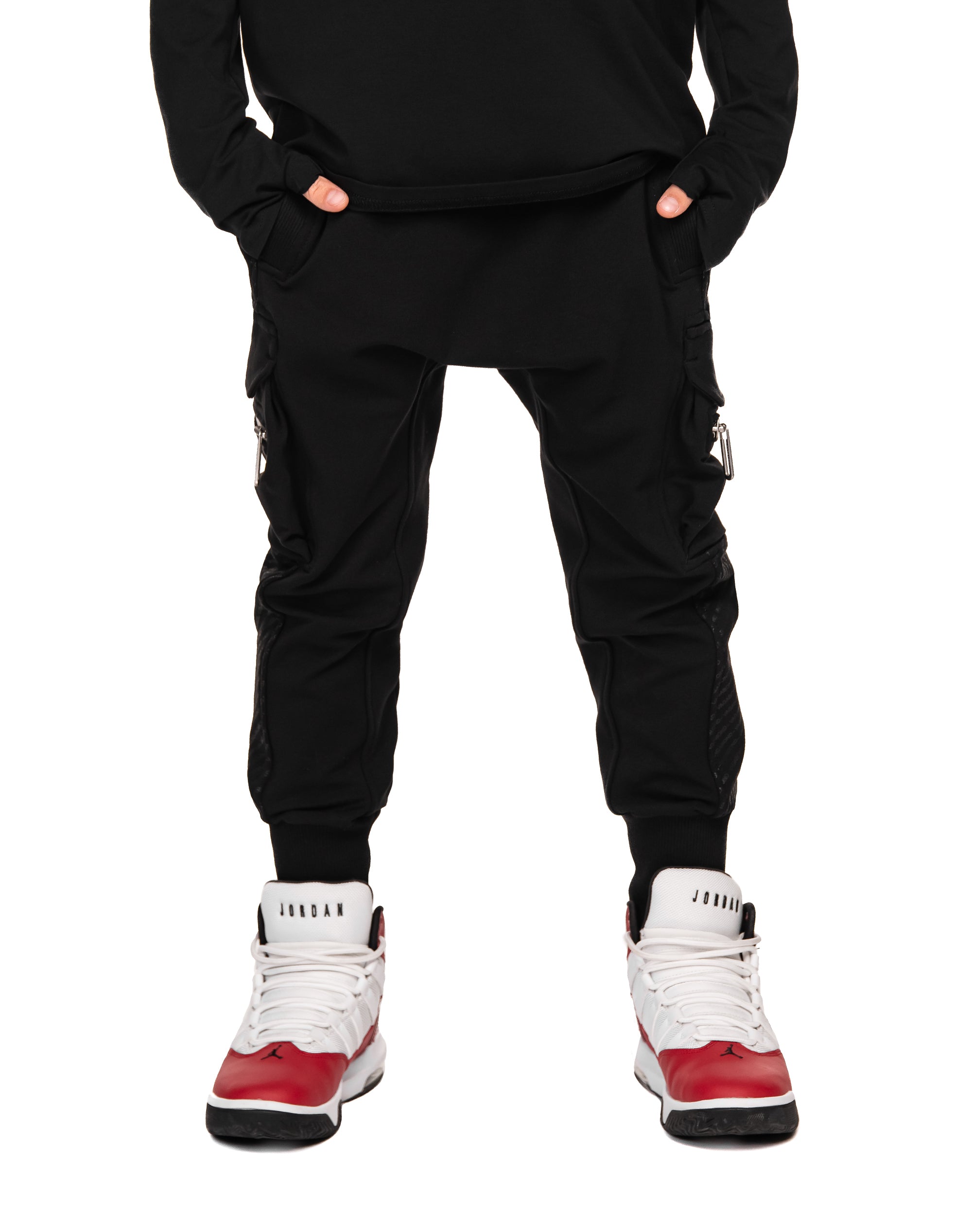 Printed cargo pants - P32958